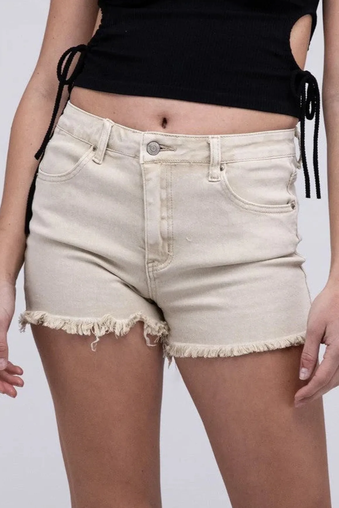 acid_washed_frayed_cutoff_10.webp Acid Washed Frayed Cutoff Hem Shorts *Online Only*