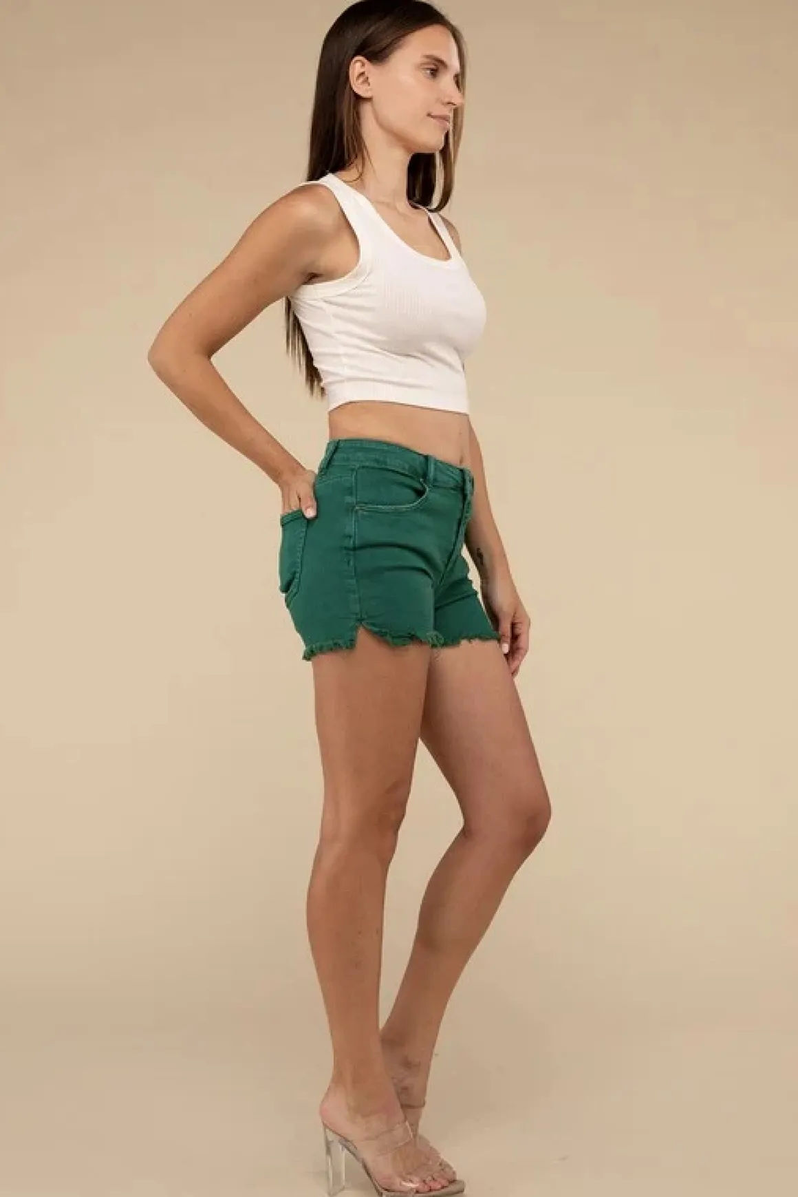acid_washed_frayed_hem_sh_17.webp Acid Washed Frayed Hem Shorts *Online Only*