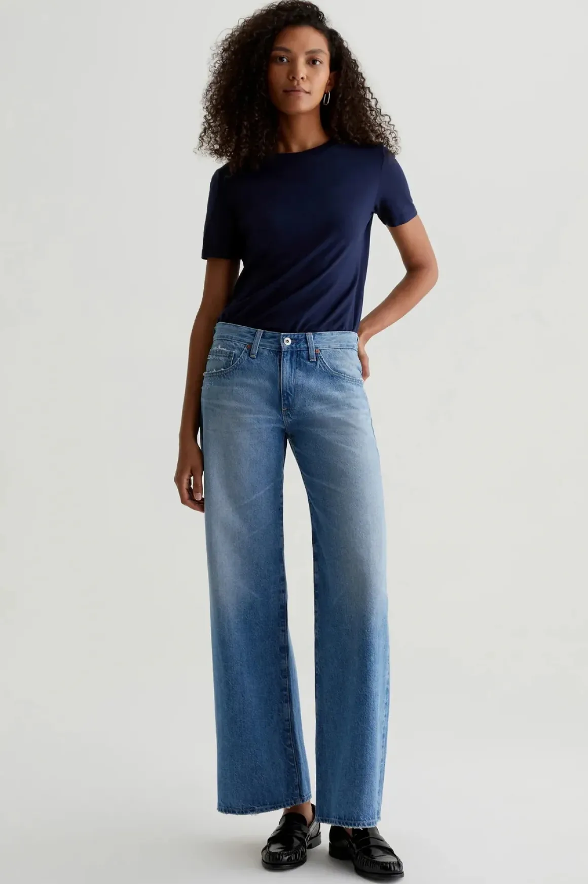 AG Adria Wide Leg Jeans
