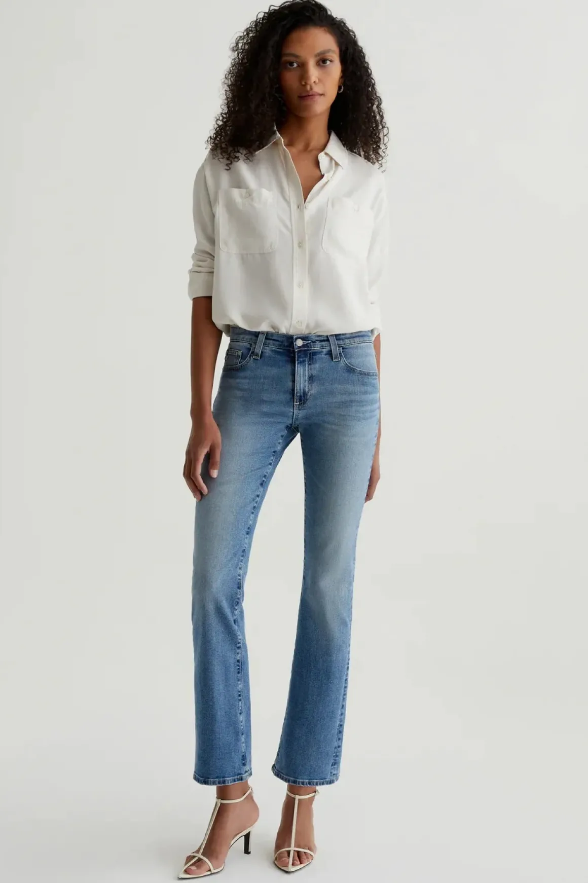 AG Denim Angel Low Rise Bootcut Jeans