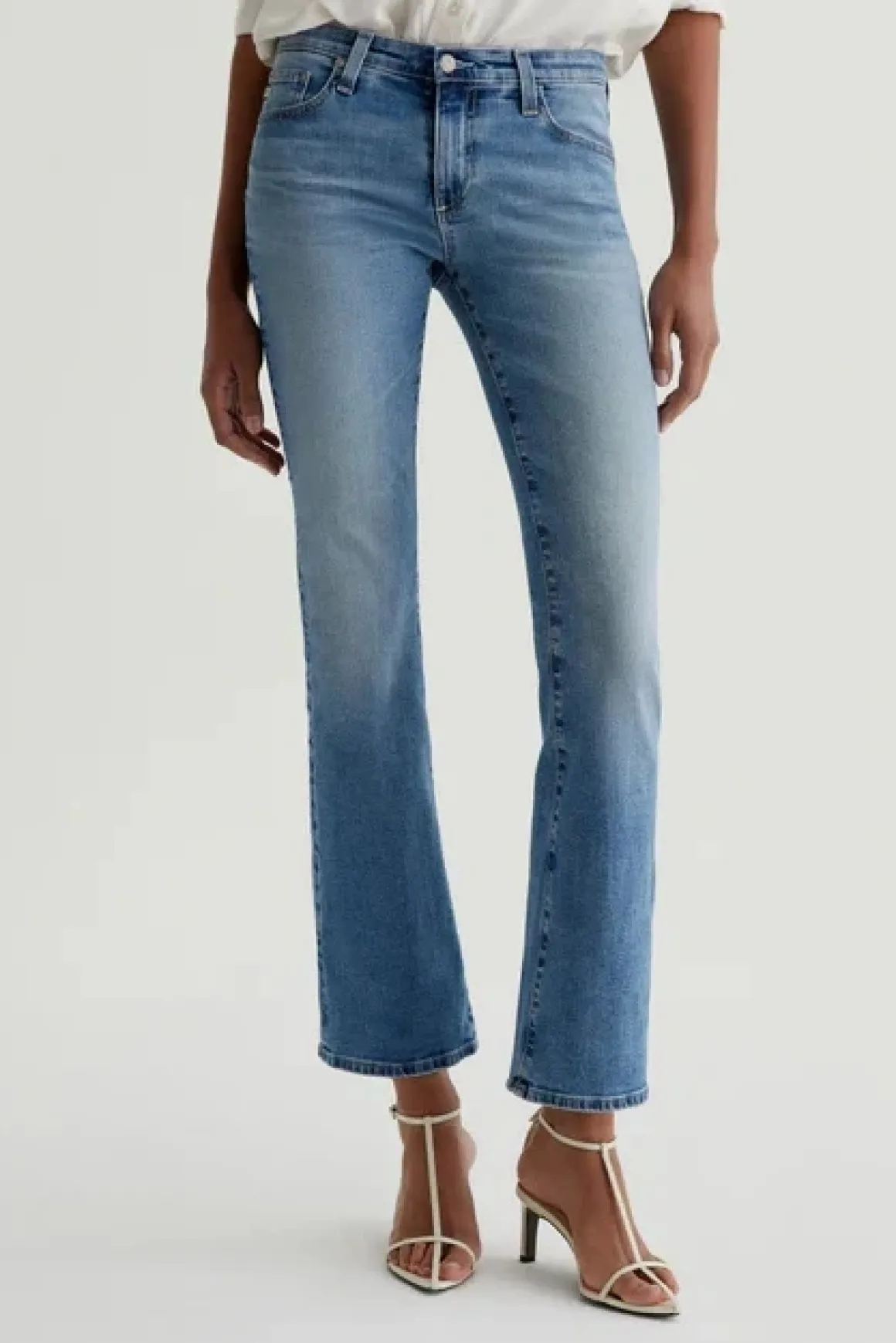 AG Denim Angel Low Rise Bootcut Jeans