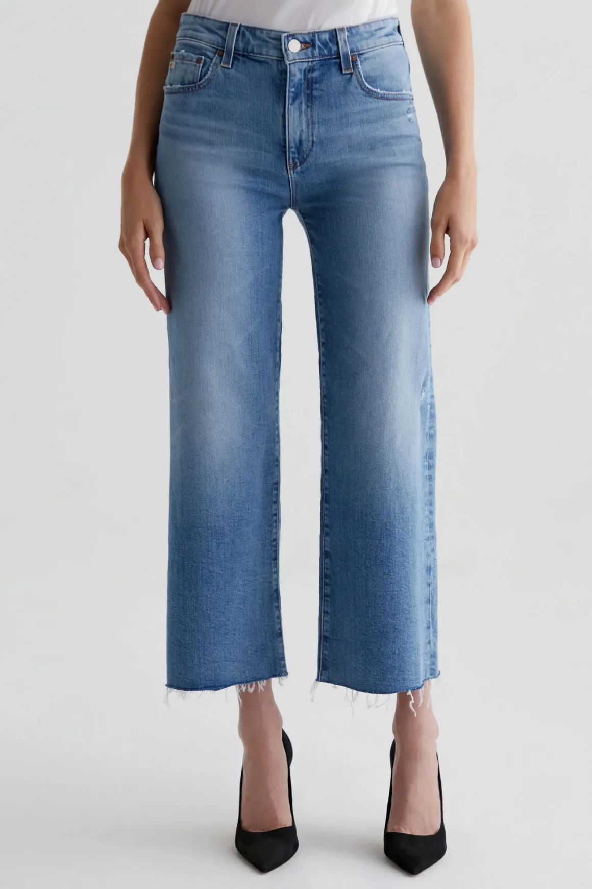 AG Jeans Saige Wide Leg Crop