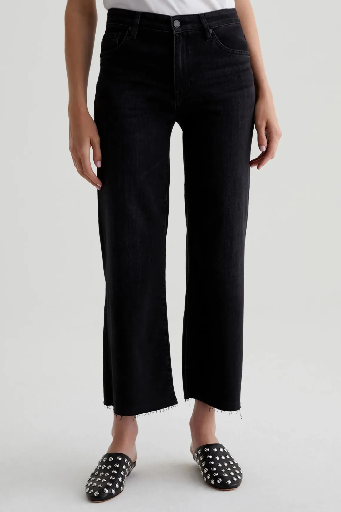 AG Saige Wide Leg Crop Jeans