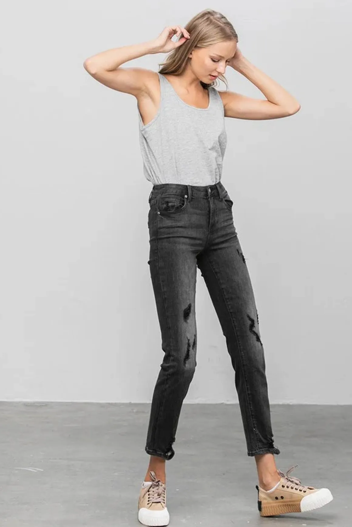 ankle_straight_mid_rise_j_3.webp Ankle Straight Mid Rise Jeans *Online Only*