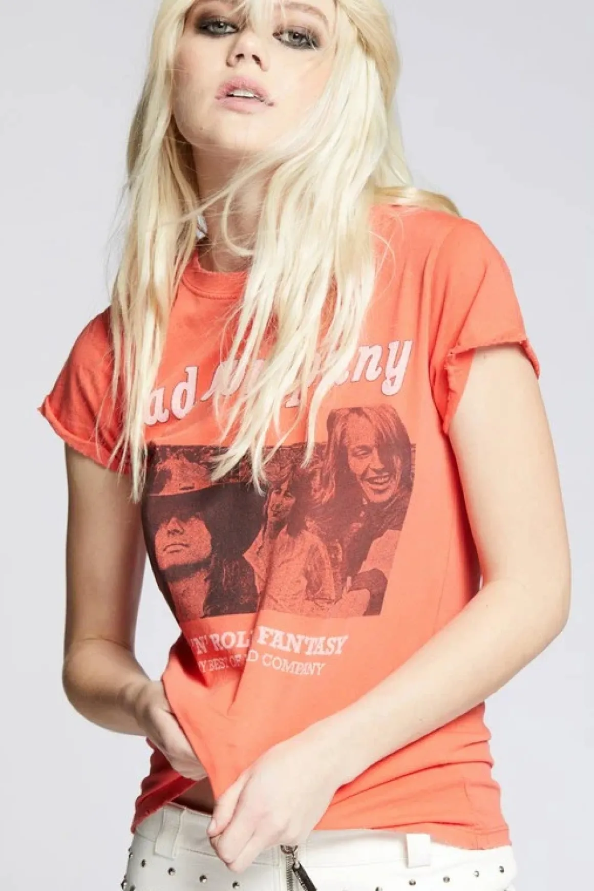 Bad Company Rock N Roll Fantasy Fitted Band Tee *Online Only*