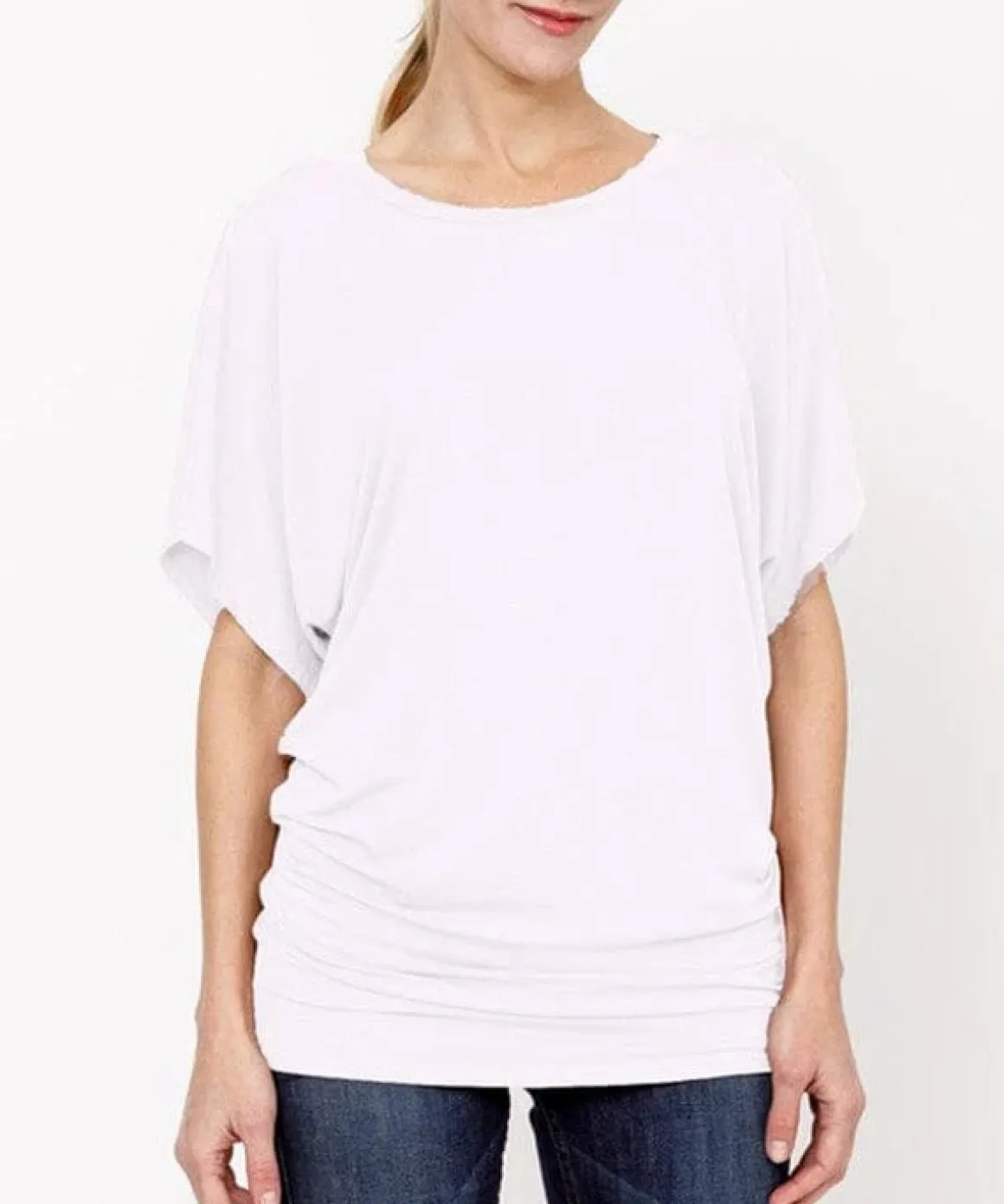 BAMBOO CREW NECK TUNIC *Online Only*
