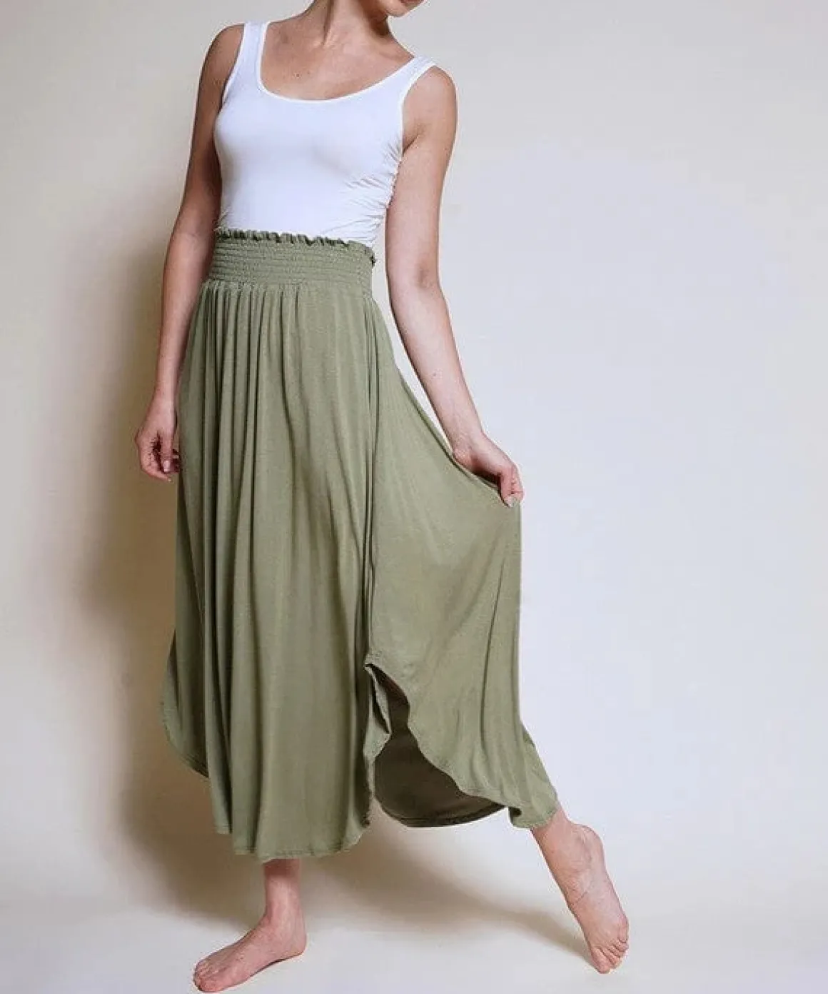 Bamboo maxi skirt NEW  *Online Only*