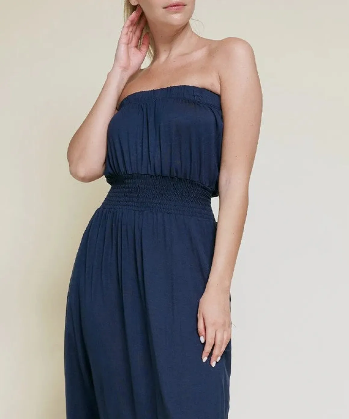 BAMBOO TUBE DRESS KNEE LENGTH * Online Only*