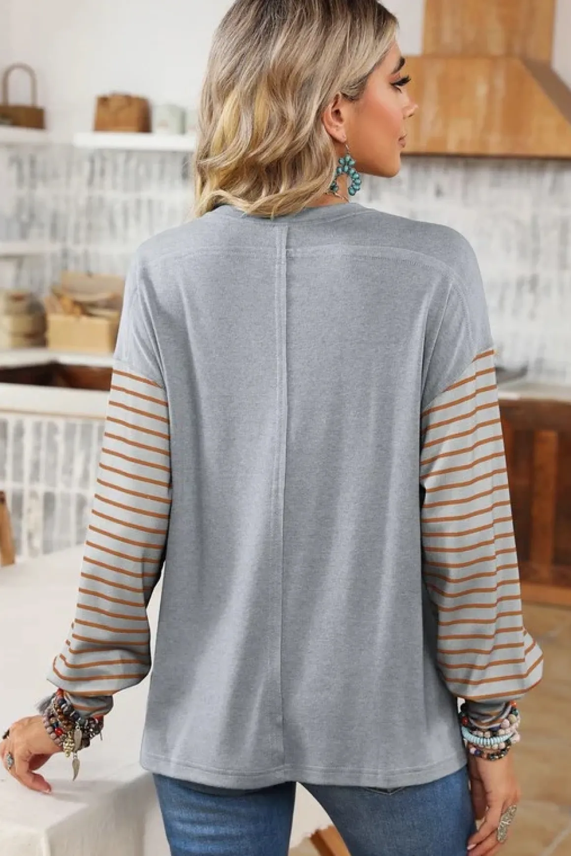 bishop_sleeve_side_slits__3.webp Bishop Sleeve Side Slits Top *Online Only*
