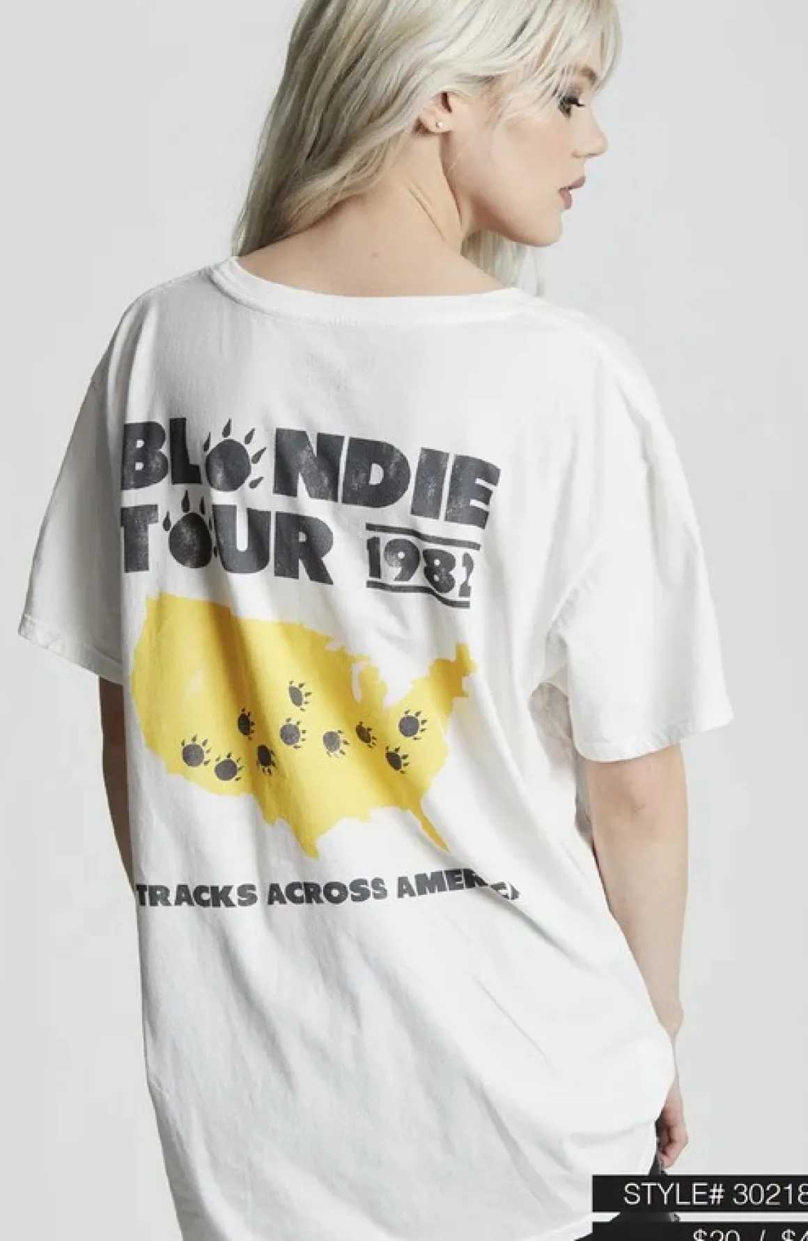 Blondie Tour 1982 Unisex Tee *Online Only*