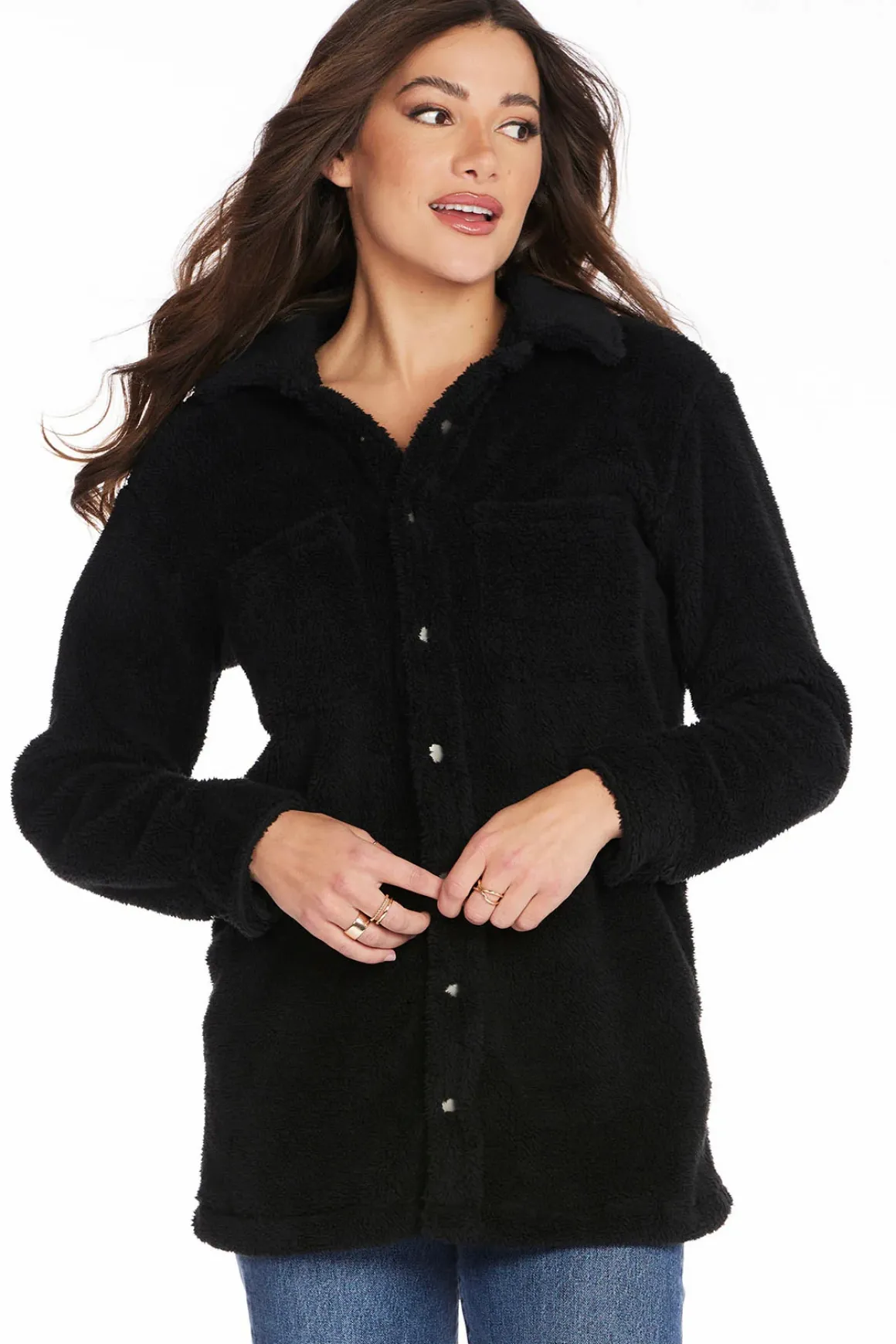 Bobi Shacket with Pockets