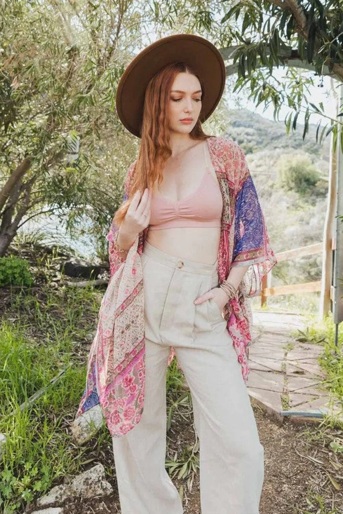 Bohemian Burnout Velvet Kimono *Online Only*