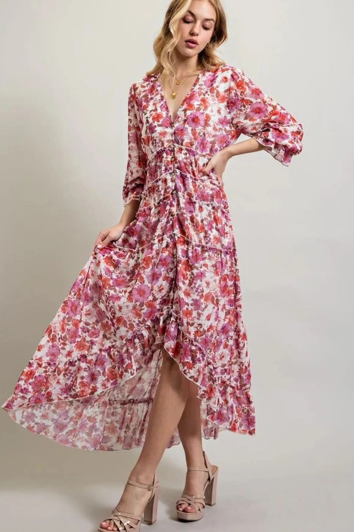 bohemian_floral_high_and__6.webp Bohemian Floral High and low maxi dress *Online Only*