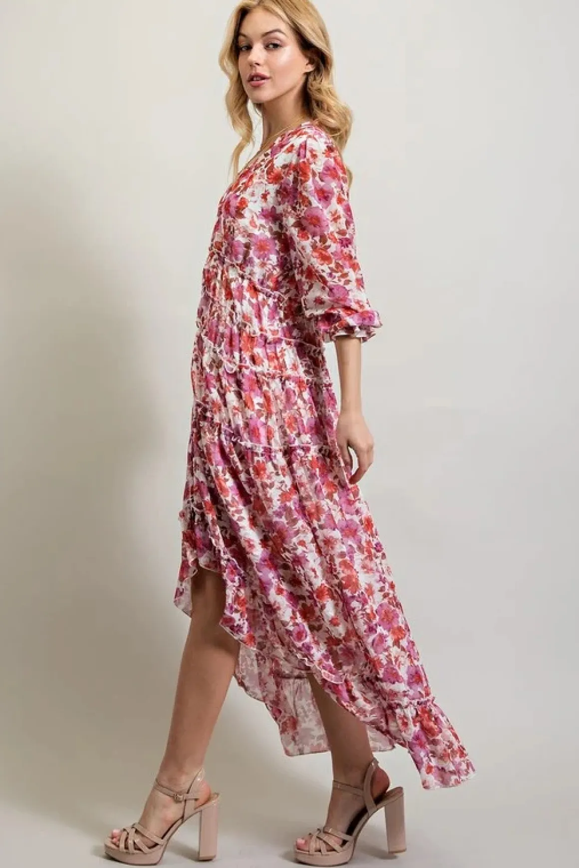bohemian_floral_high_and__7.webp Bohemian Floral High and low maxi dress *Online Only*