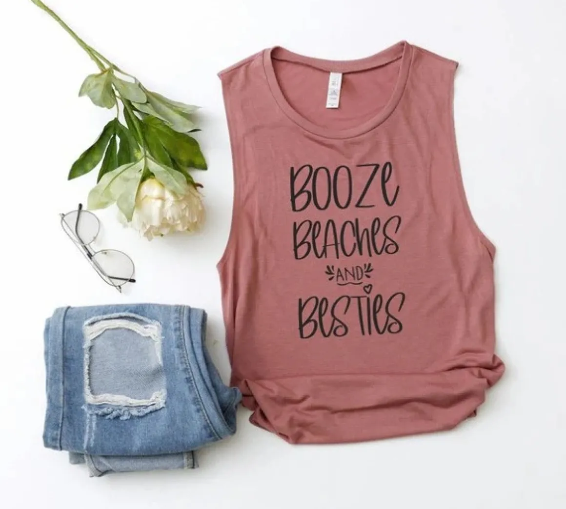 booze_beaches_and_besties_2.webp Booze Beaches and Besties Summer Graphic Tank *Online Only*