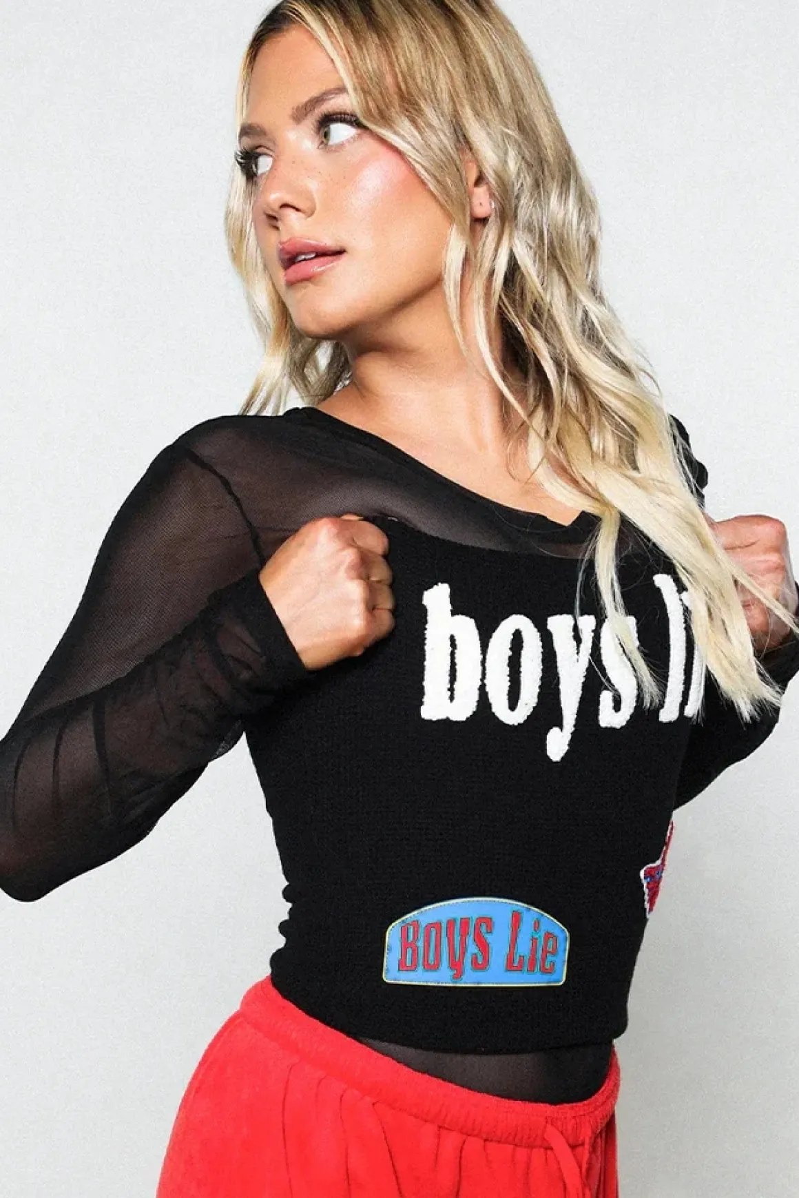 Boys Lie Leave Them On Read Tube Top