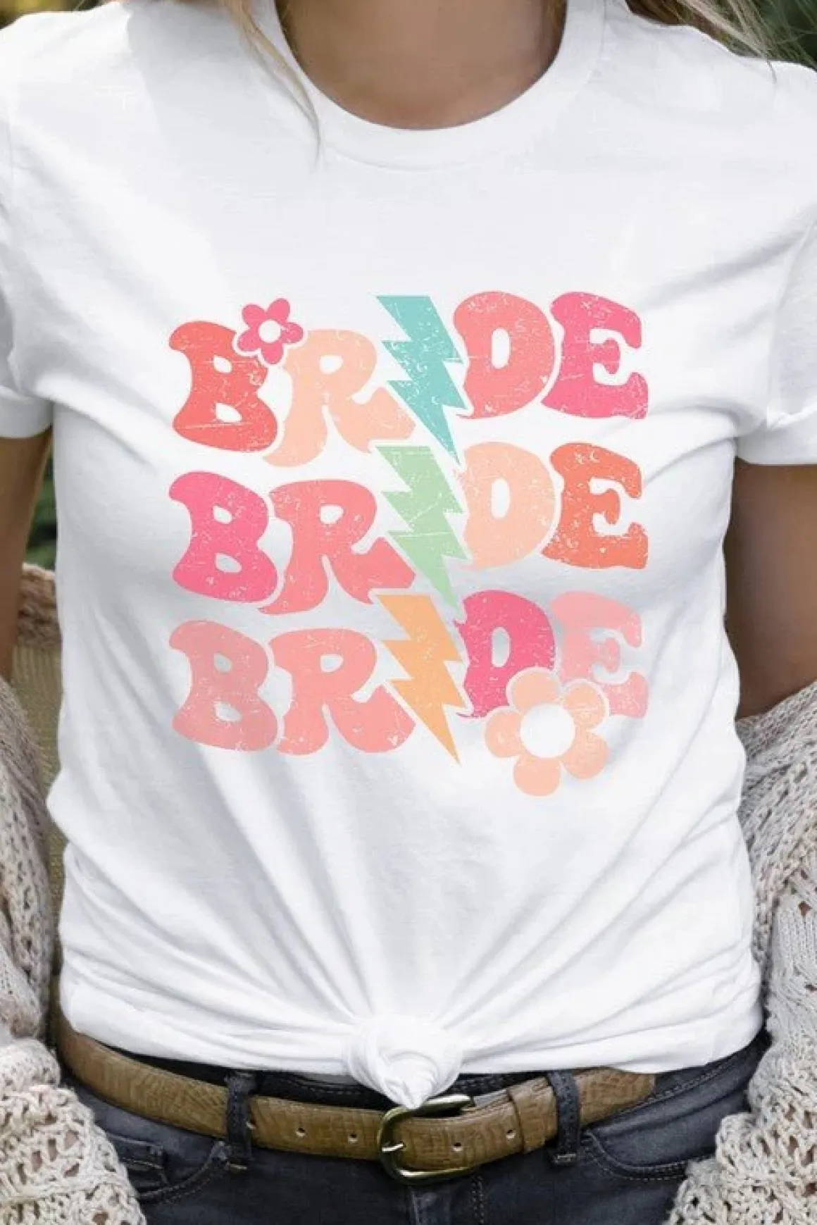 bride_floral_lightning_bo_2.webp Bride Floral Lightning Bolts Repeat Graphic Tee *Online Only*