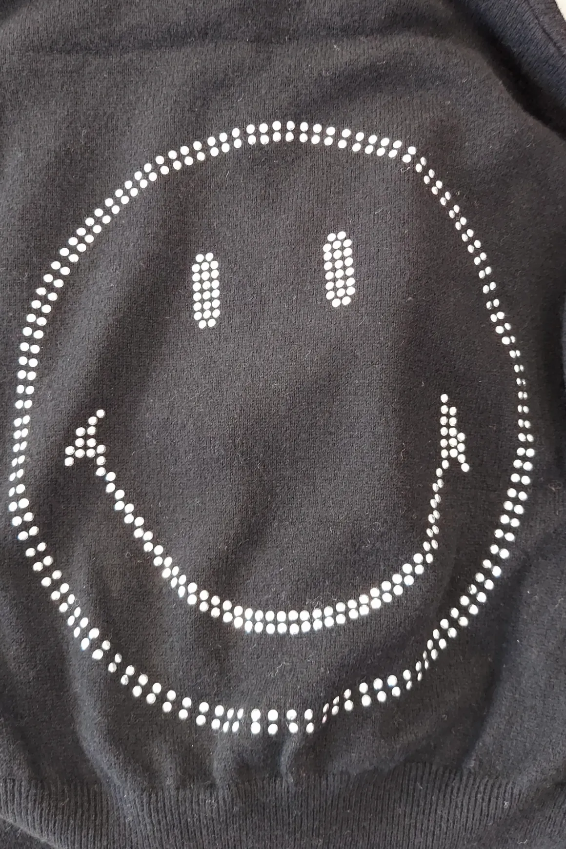 Brodie Cashmere Glitz Smiley Hoodie *FINAL SALE*