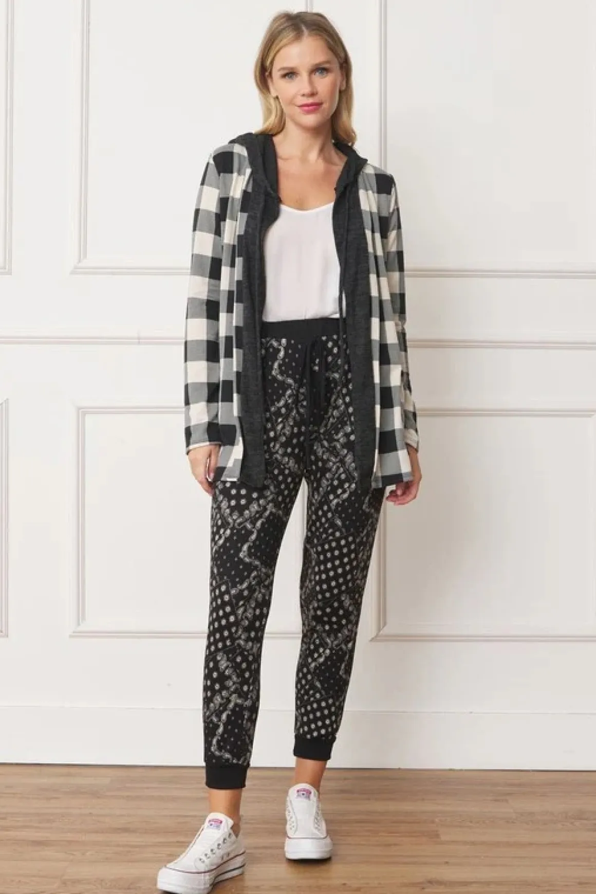 buffalo_plaid_hooded_card_2.webp Buffalo Plaid Hooded Cardigan *Online Only*