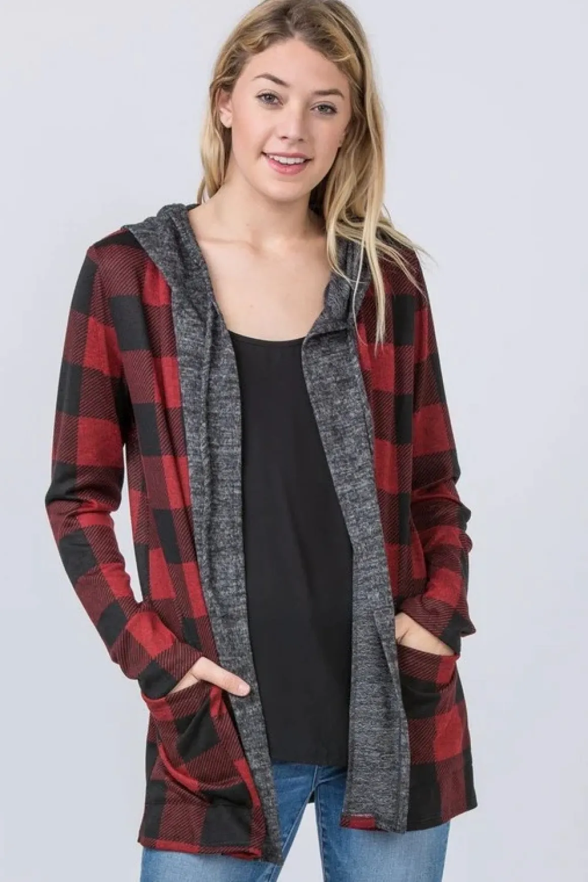 buffalo_plaid_hooded_card_4.webp Buffalo Plaid Hooded Cardigan *Online Only*