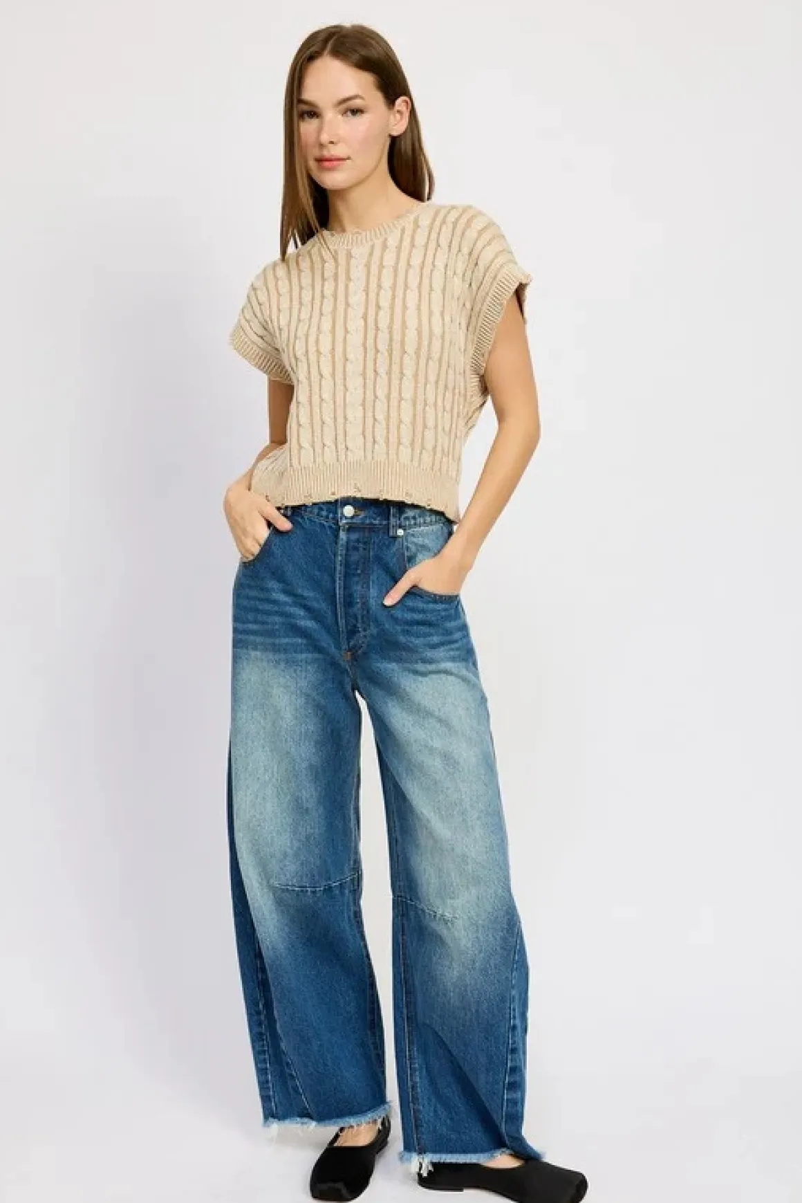 cable_knit_short_sleeve_t_2.webp Cable Knit Short Sleeve Top