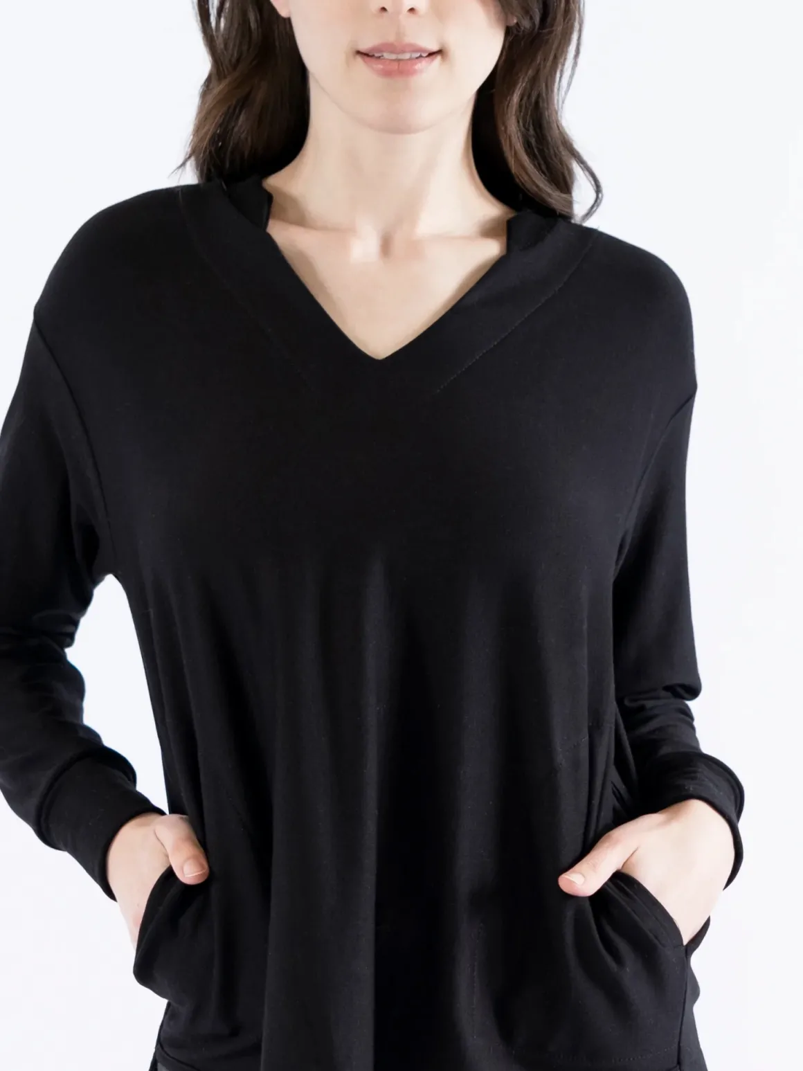 Capote Demi Notched Bamboo Shirt
