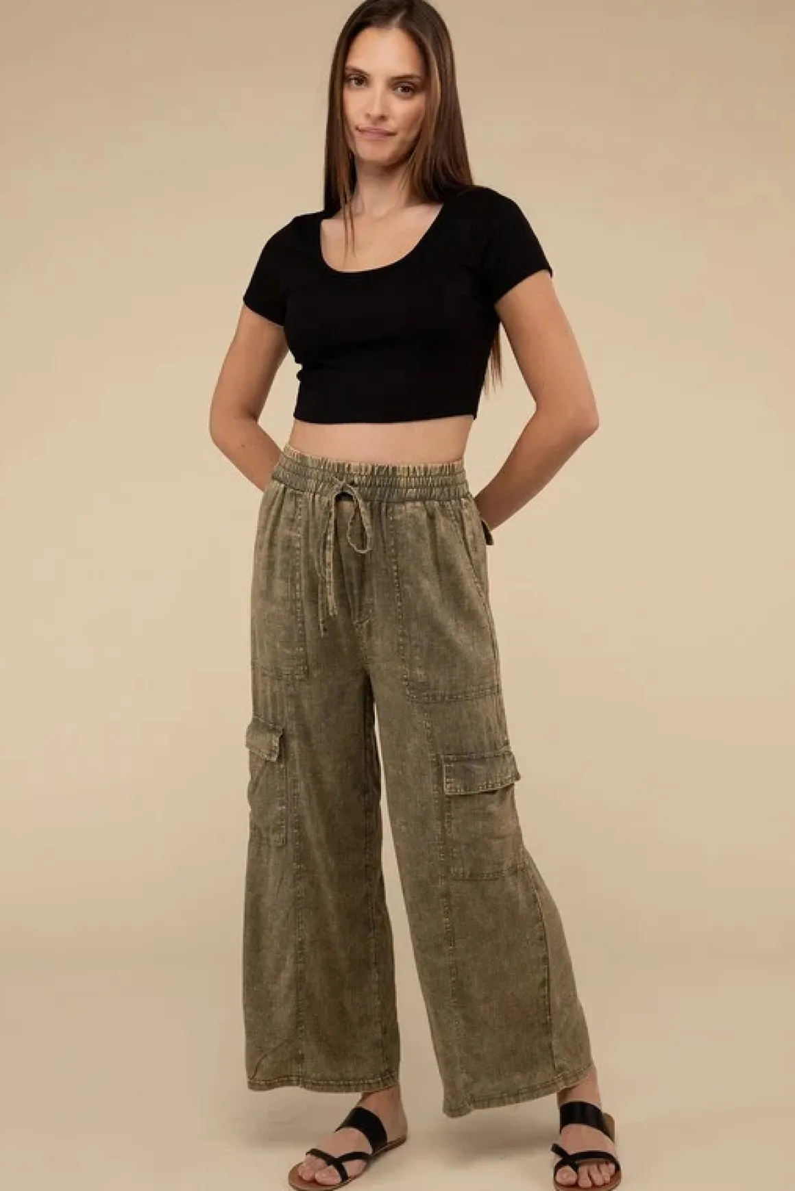 cargo_pants_with_elastic__11.webp Cargo Pants with Elastic Waist *Online Only*