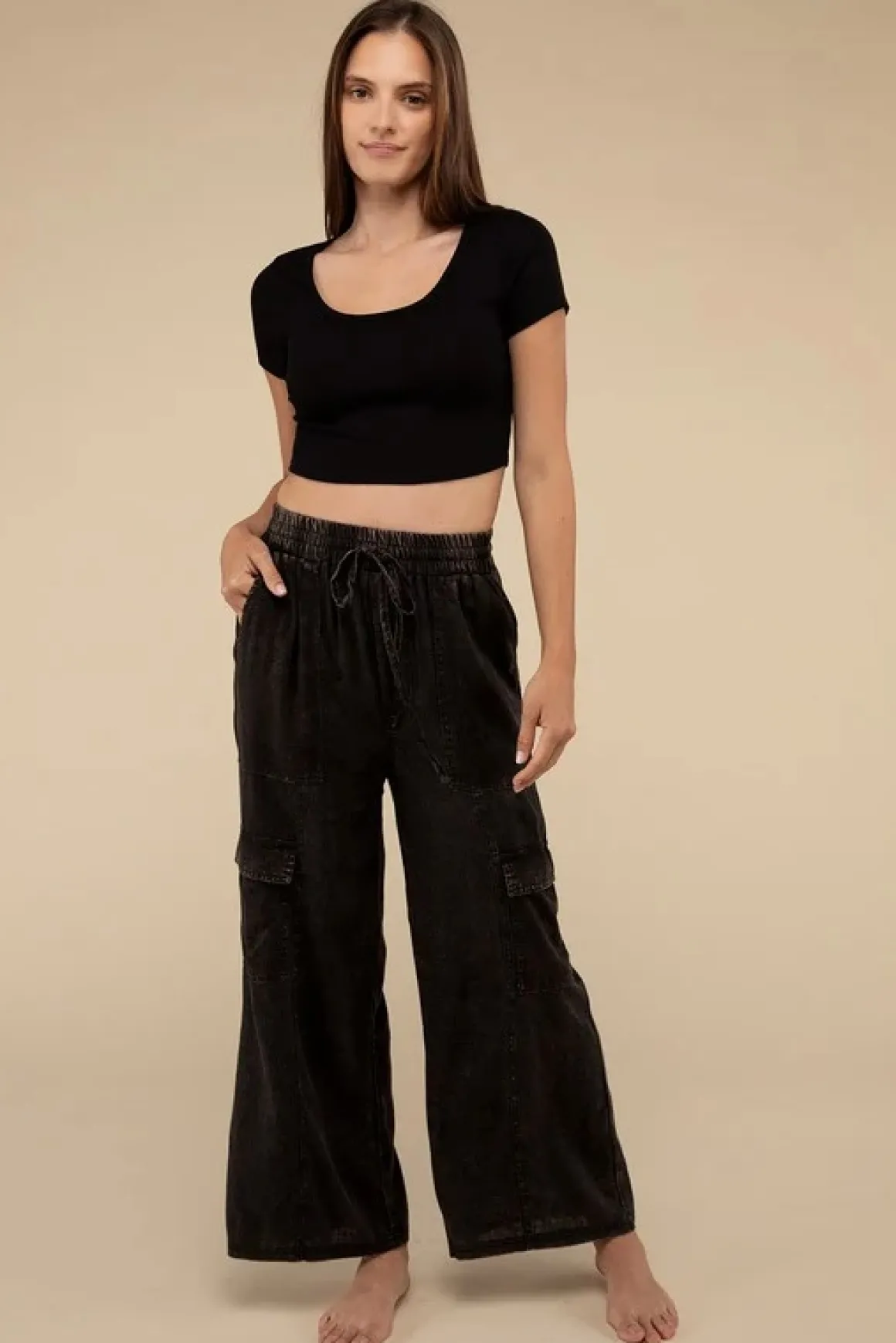 cargo_pants_with_elastic__6.webp Cargo Pants with Elastic Waist *Online Only*
