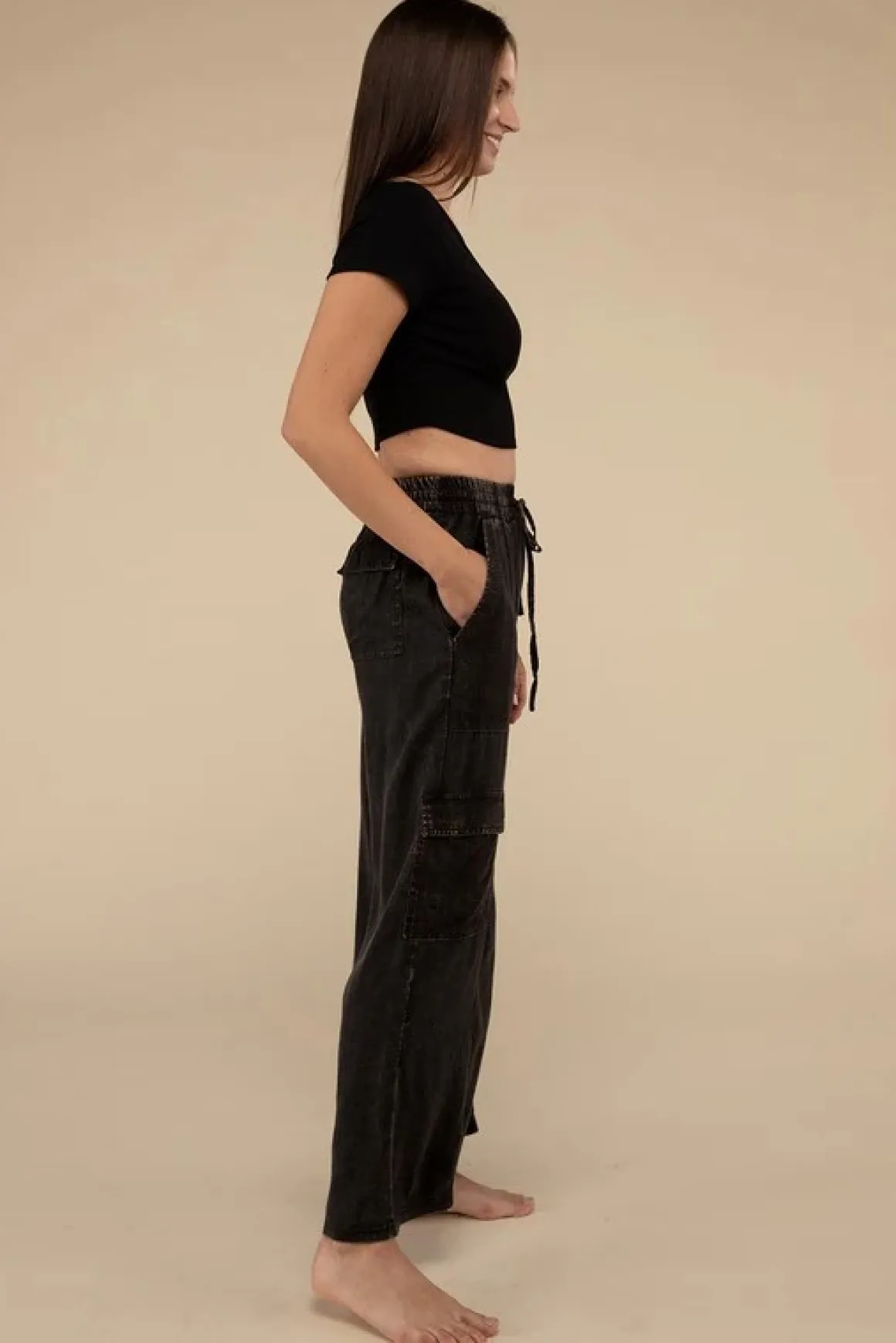cargo_pants_with_elastic__8.webp Cargo Pants with Elastic Waist *Online Only*