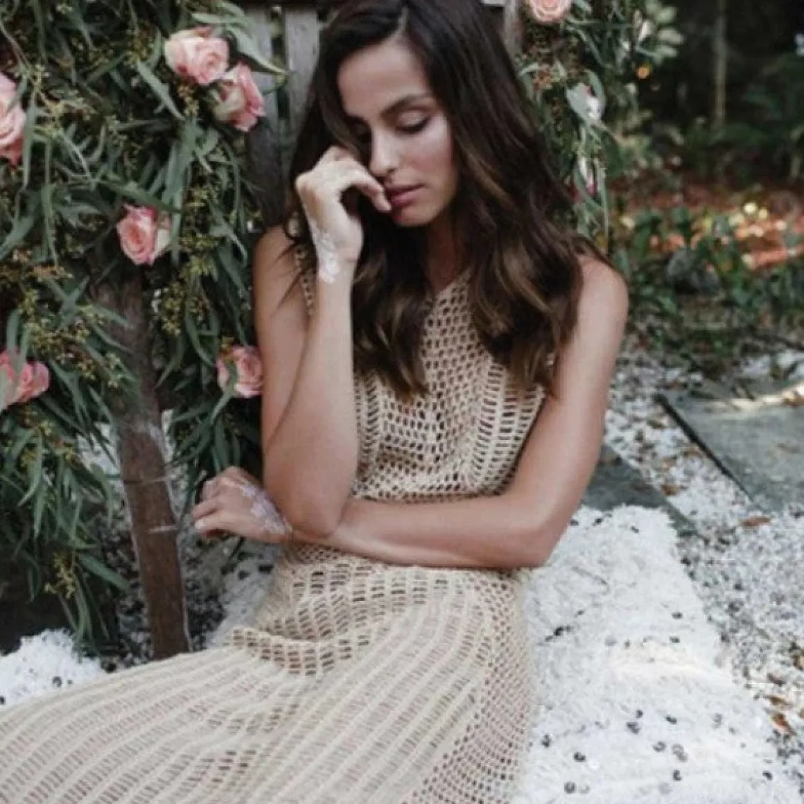 Cayetana Lace Up Beach Cover Up Dress *Online Only*