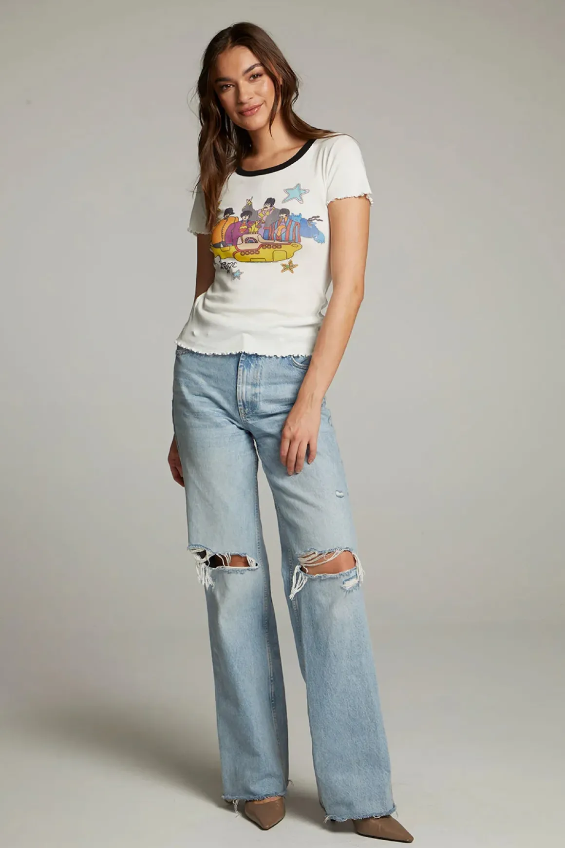 chaser_beatles_yellow_sub_2.webp Chaser Beatles Yellow Submarine Band Tee