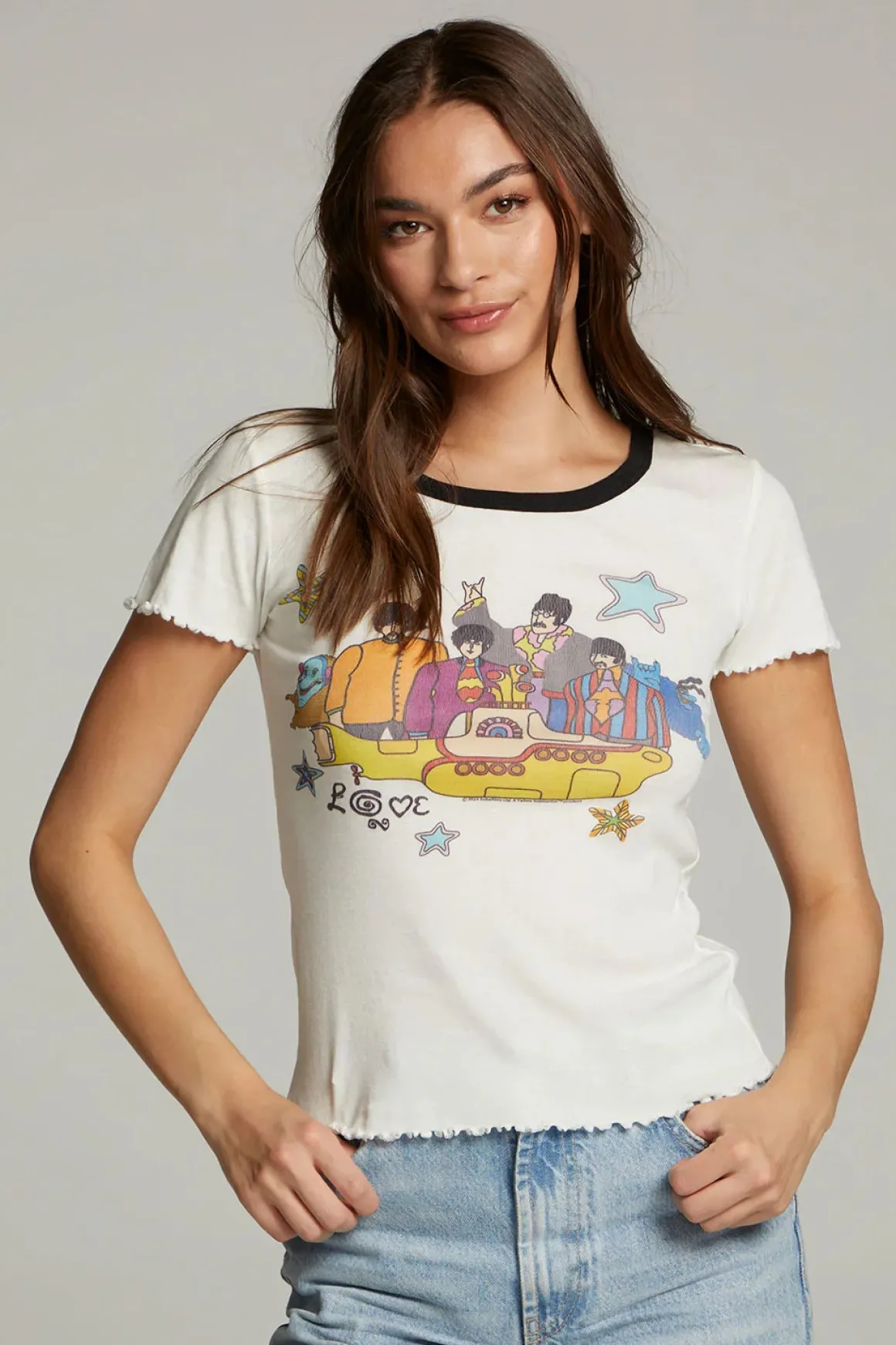 chaser_beatles_yellow_sub_3.webp Chaser Beatles Yellow Submarine Band Tee