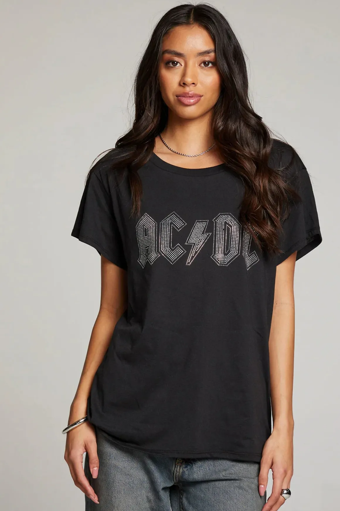 Chaser Studded AC/DC Band Tee