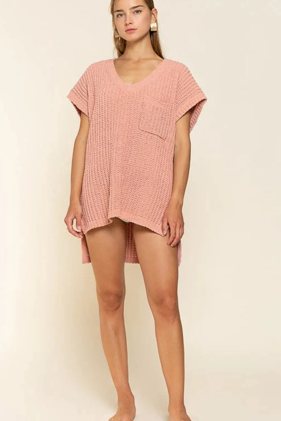 Chenille Thread Pullover Sweater  *Online Only*