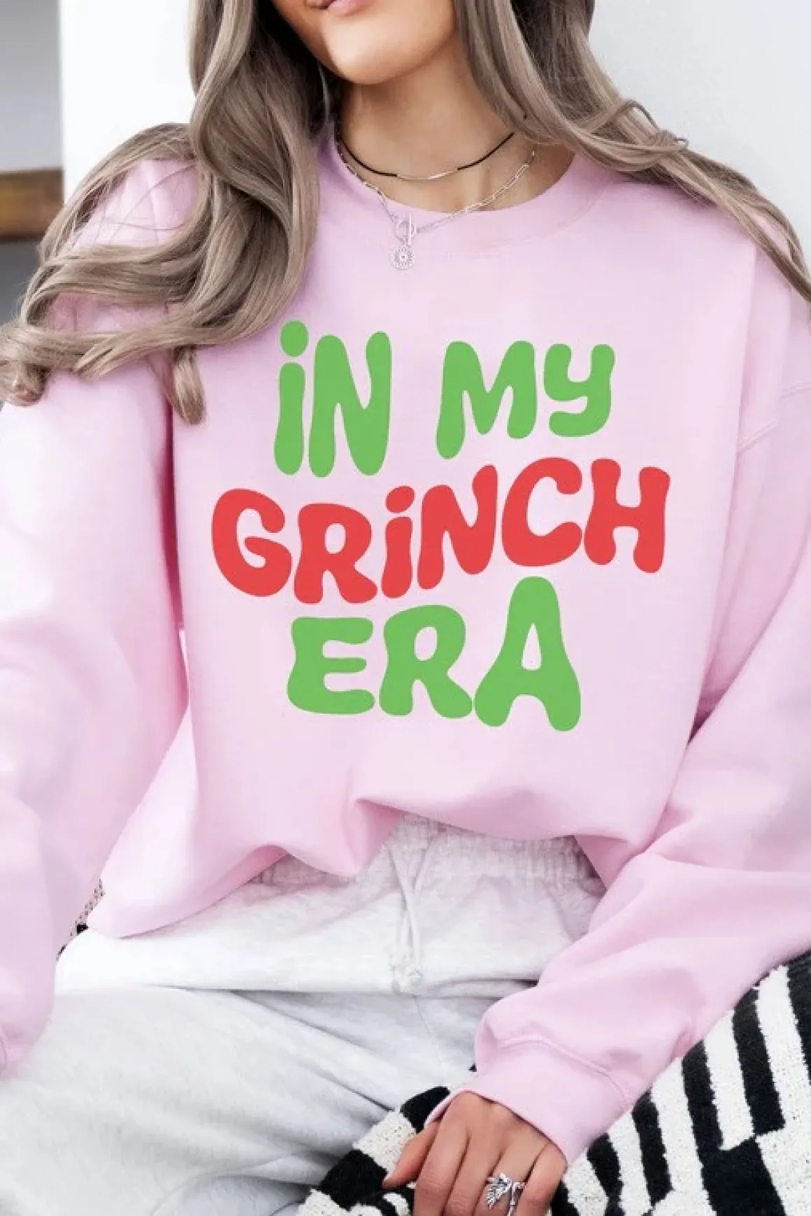 christmas_grinch_fleece_s_2.webp Christmas Grinch Fleece Sweatshirt *Online Only*