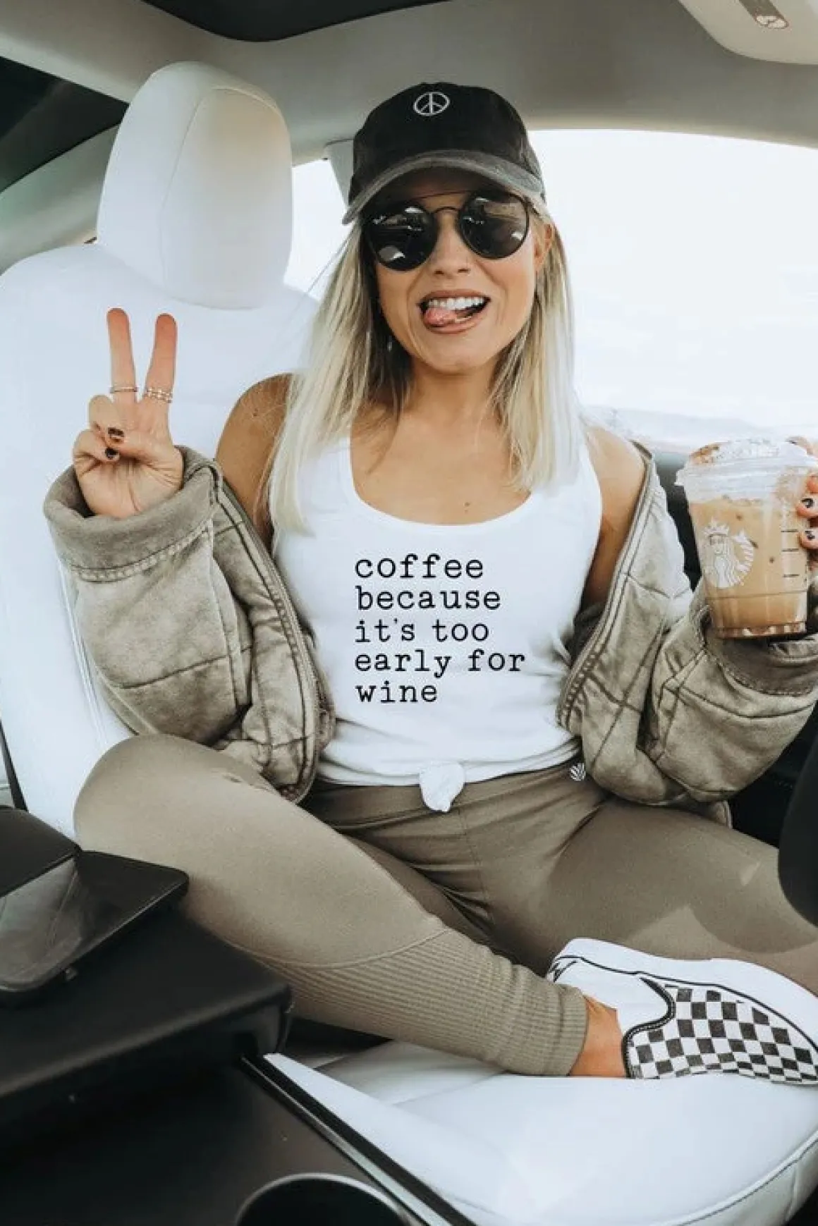 Coffee Because It's Too Early For Wine Tank *Online Only*