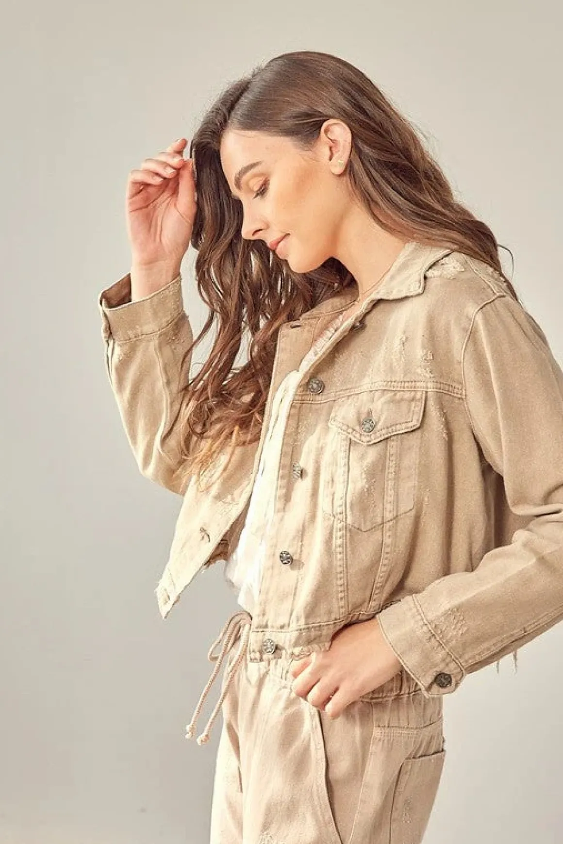 Color Denim Jacket *Online Only*