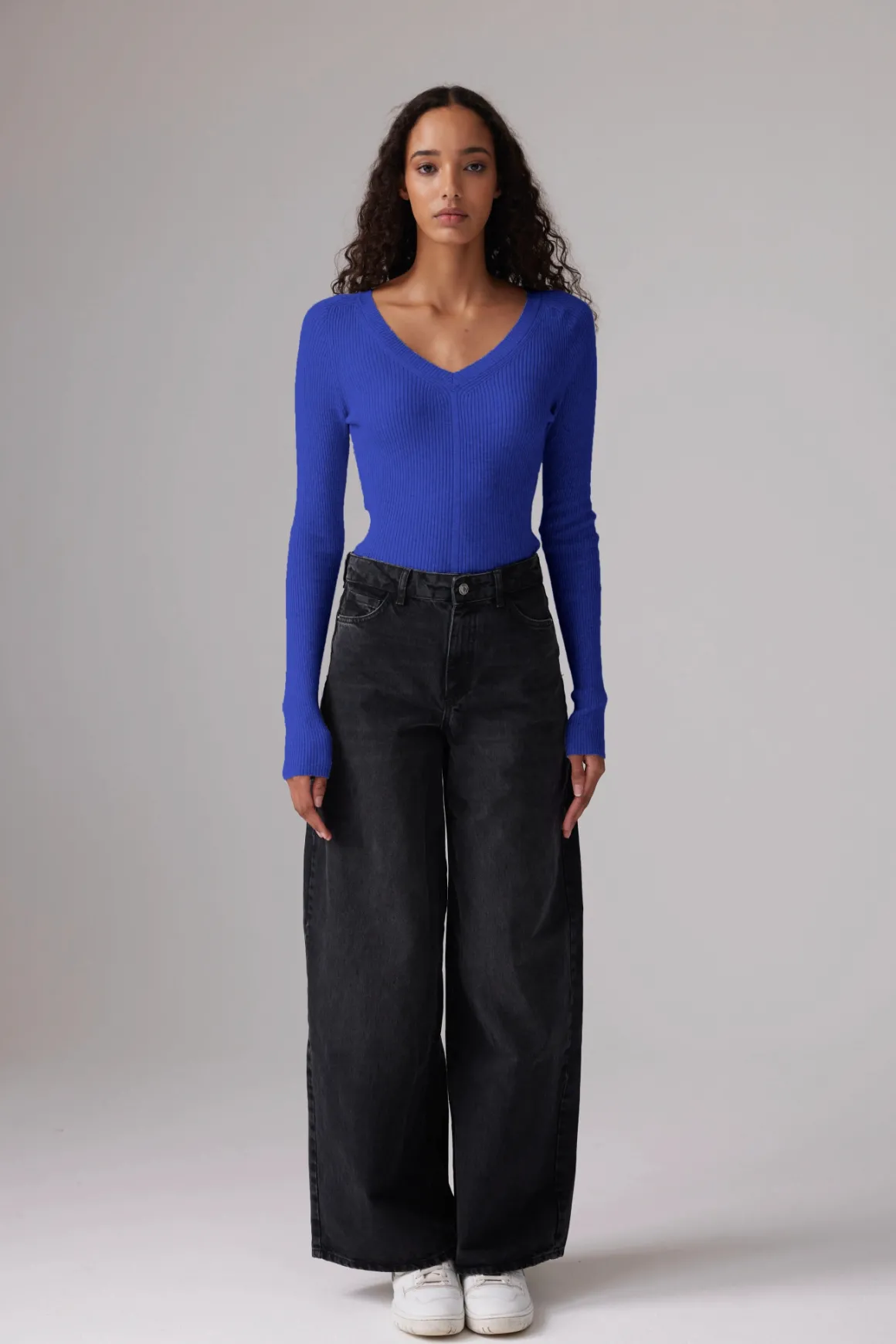 Colorush Jones Skinny Rib V
