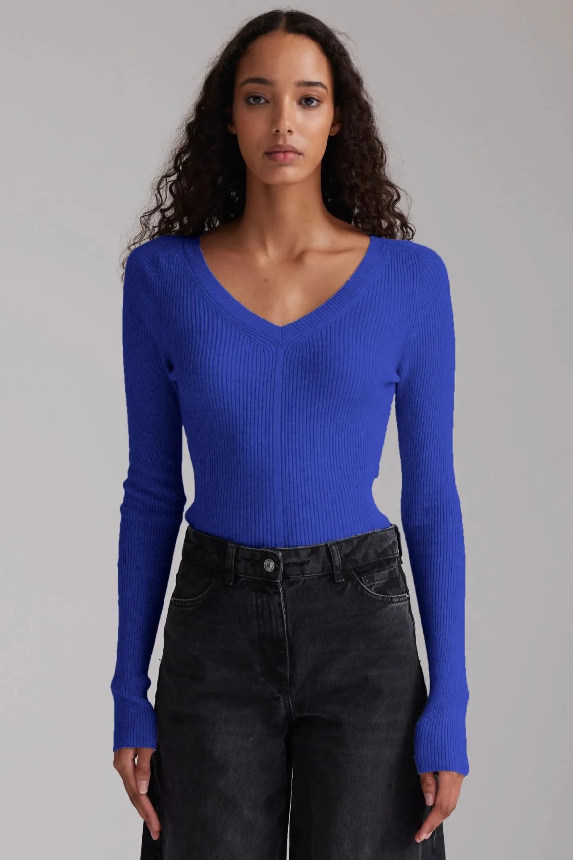 Colorush Jones Skinny Rib V