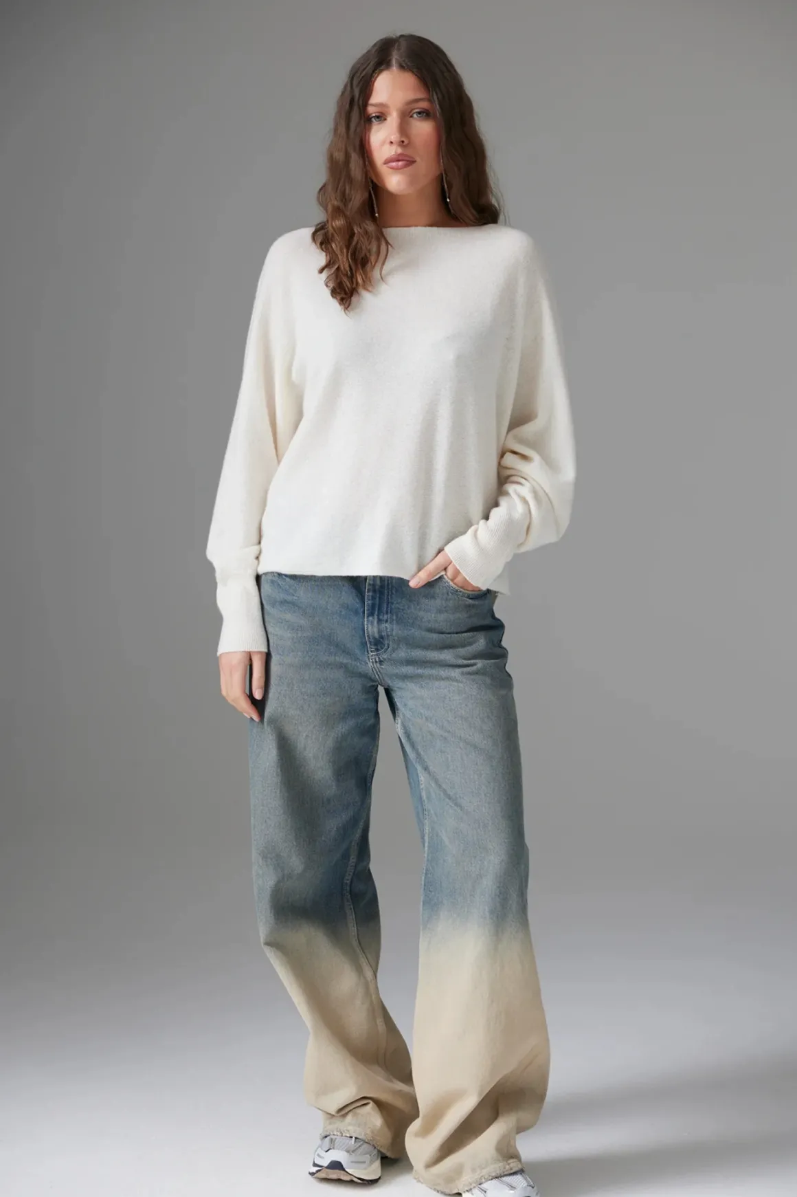Colorush Yangon Boat Neck Sweater