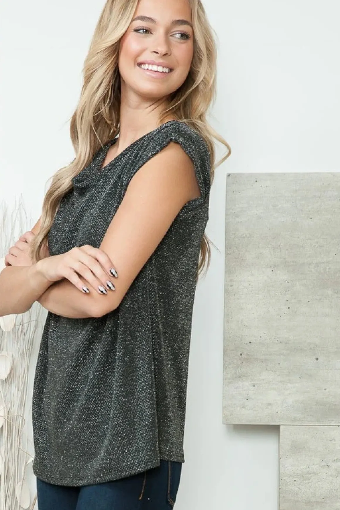 cowl_neck_metallic_top_on_10.webp Cowl Neck Metallic Top *Online Only*