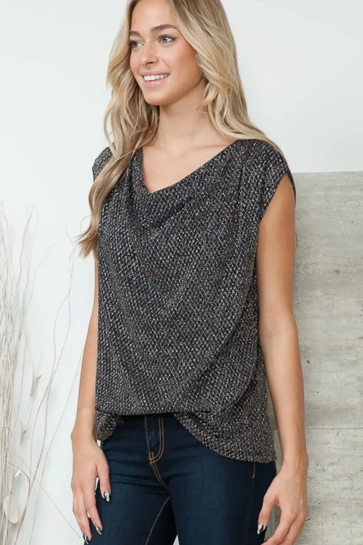 cowl_neck_metallic_top_on_15.webp Cowl Neck Metallic Top *Online Only*