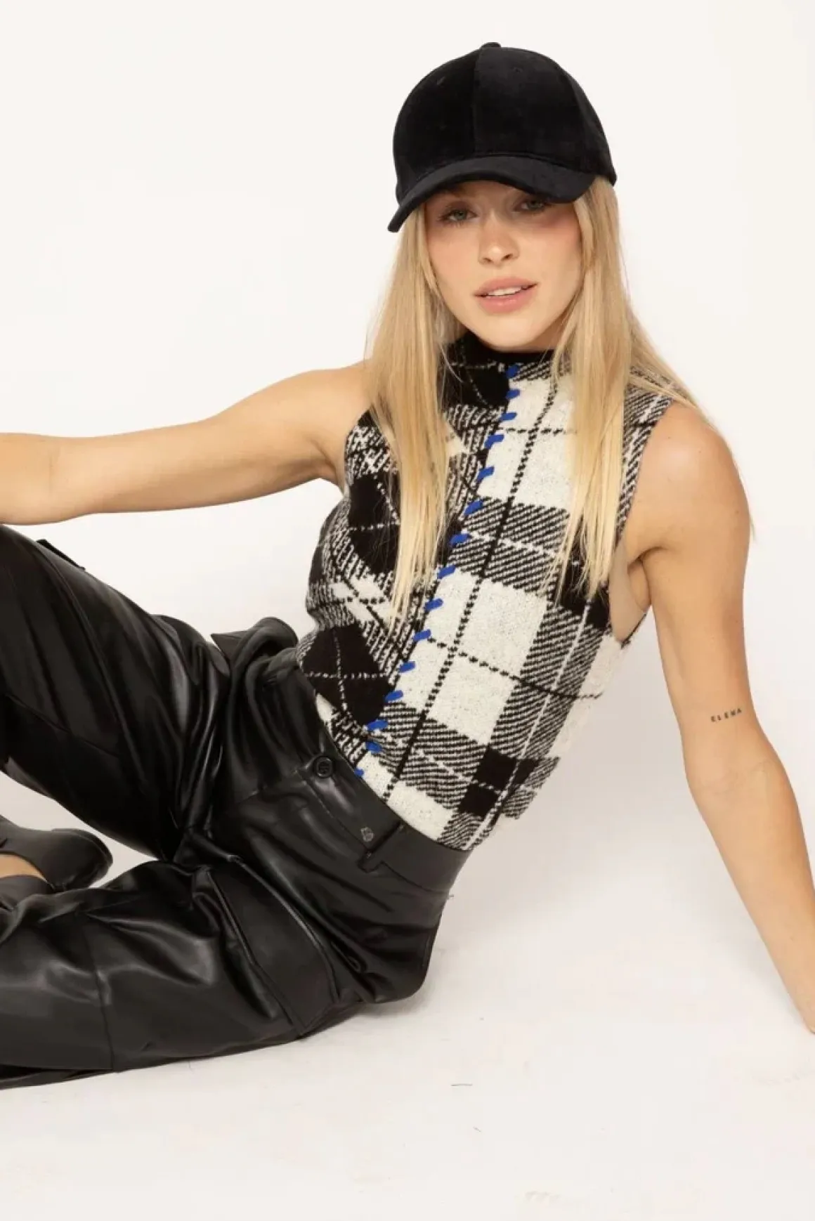 CPW Goldie Plaid Mockneck *FINAL SALE*