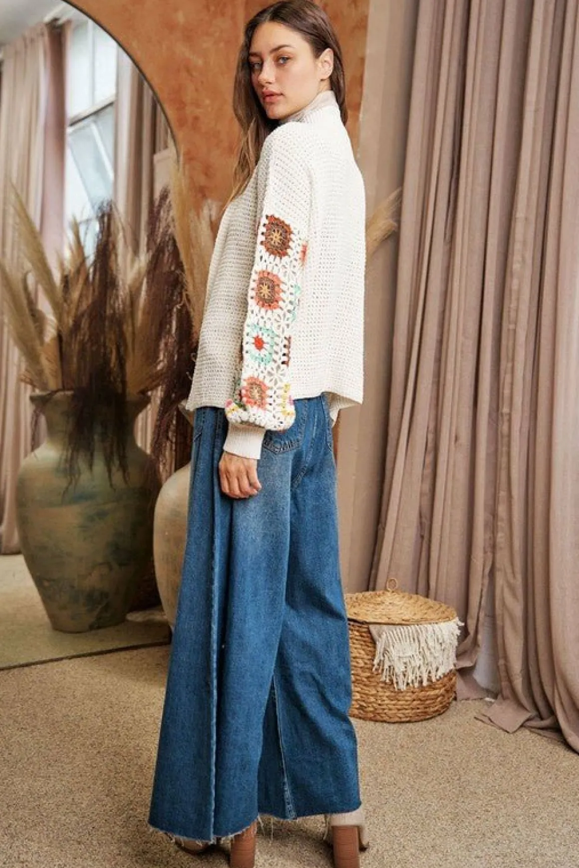crochet_floral_printed_lo_12.webp Crochet Floral Printed Long Sleeve Knit Cardigan *Online Only*