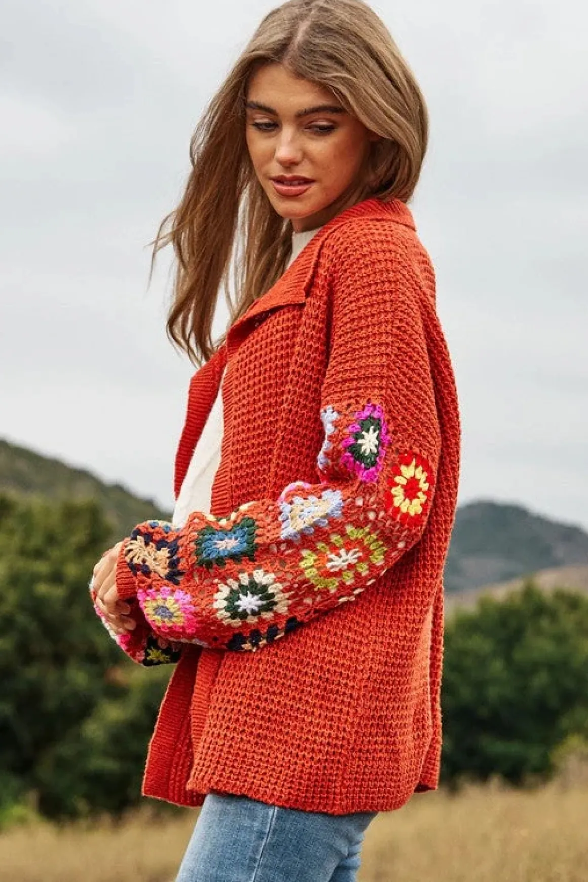 crochet_floral_printed_lo_16.webp Crochet Floral Printed Long Sleeve Knit Cardigan *Online Only*