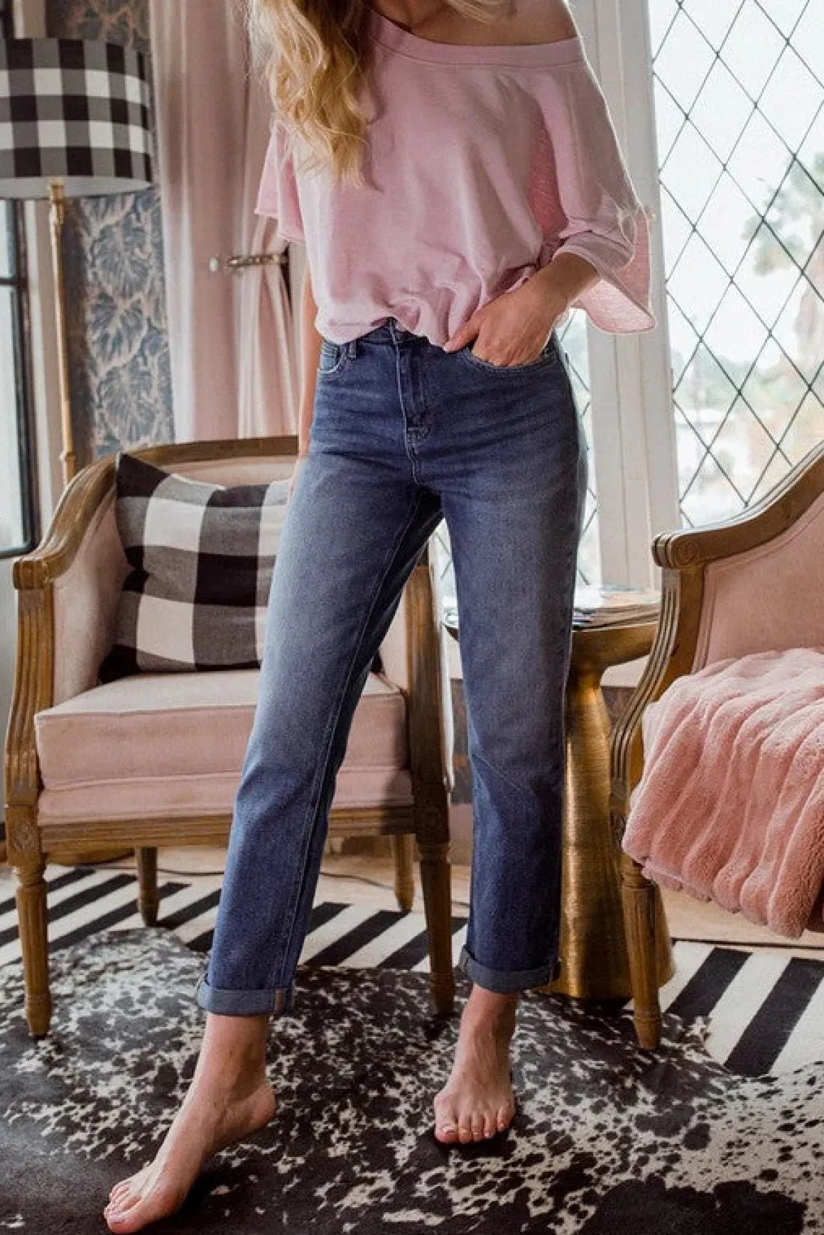 Cuffed Stretch Boyfriend *Online Only*