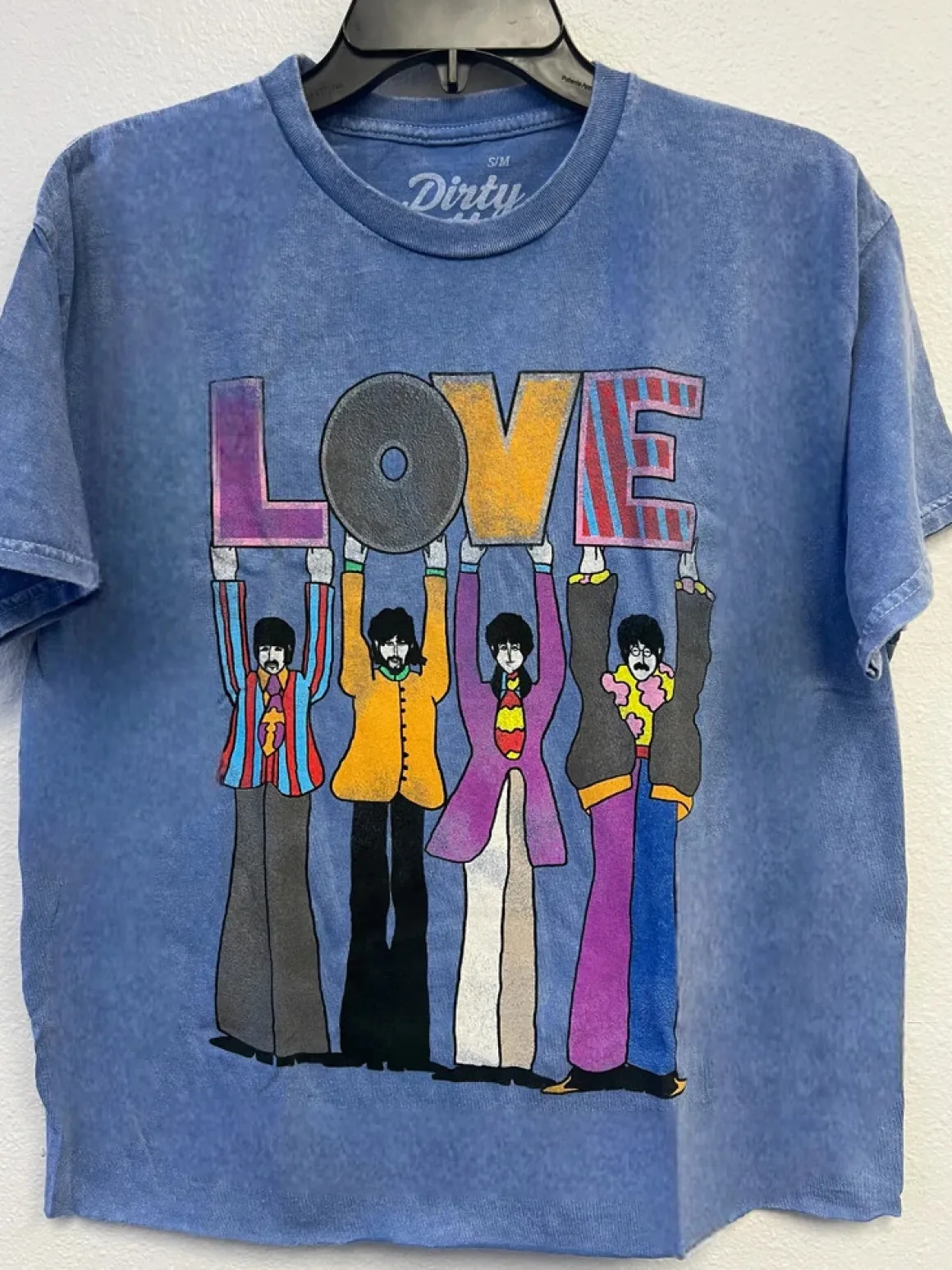 Dirty Cotton Scoundrels Beatles Love Tee