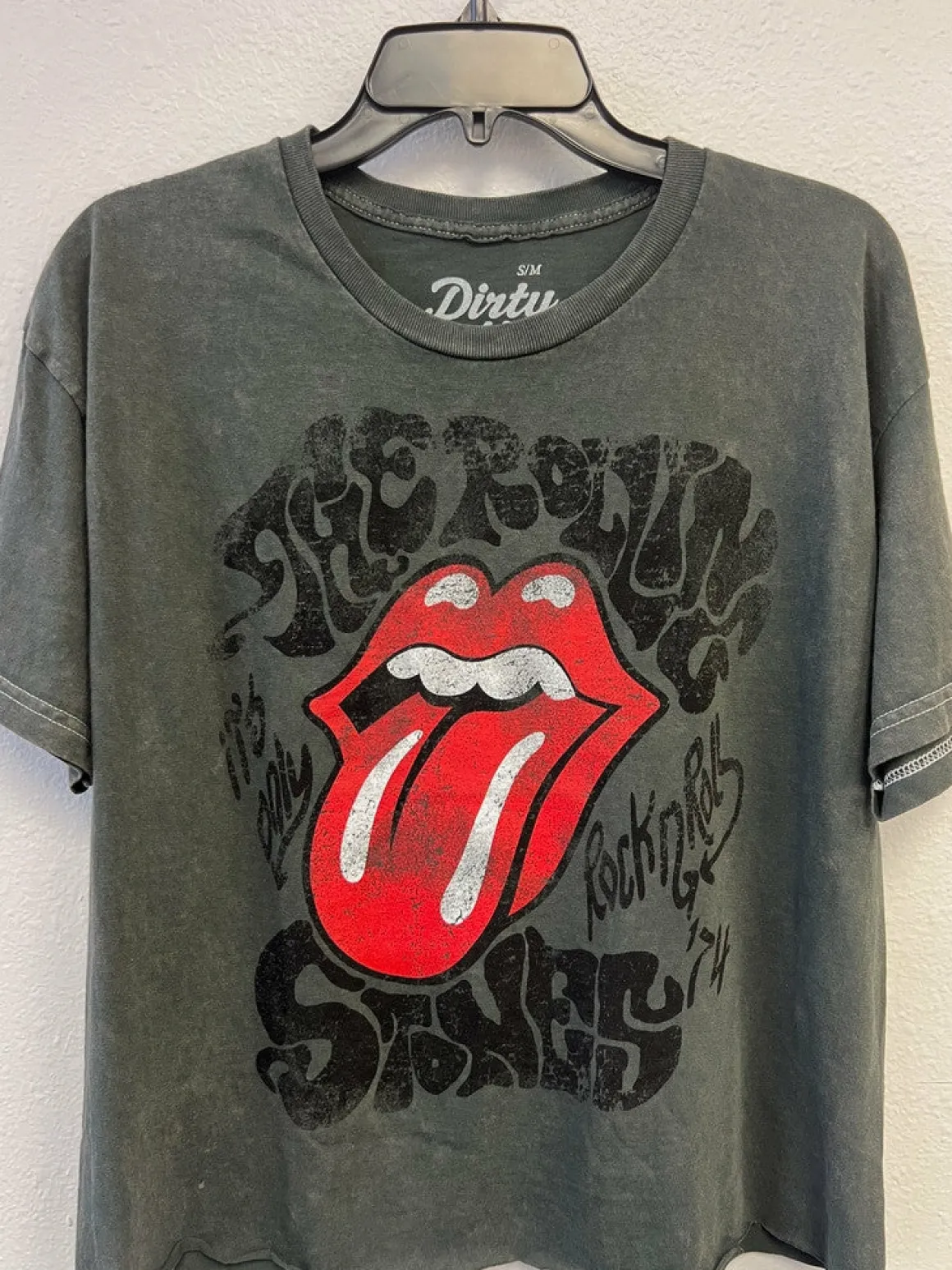 Dirty Cotton Scoundrels Rolling Stones Its Only Rock Tee