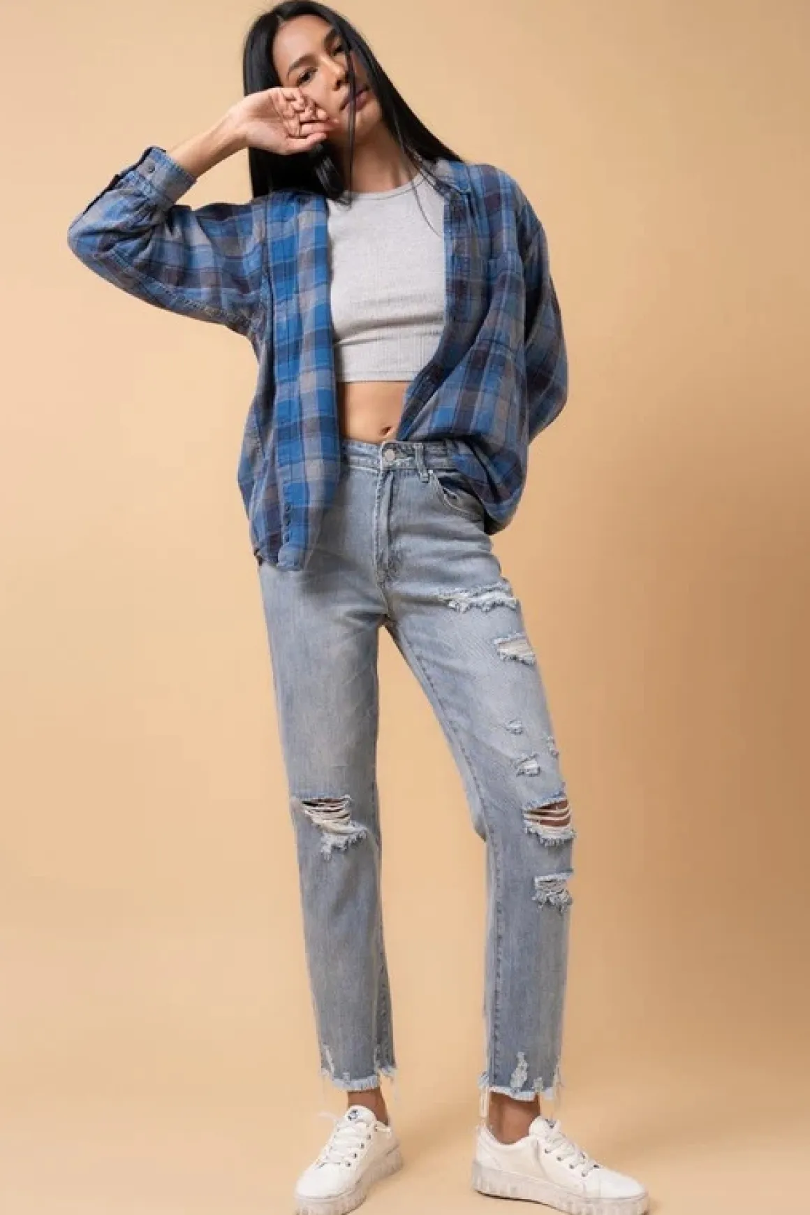 distressed_girlfriend_jea_2.webp Distressed Girlfriend Jeans *Online Only*