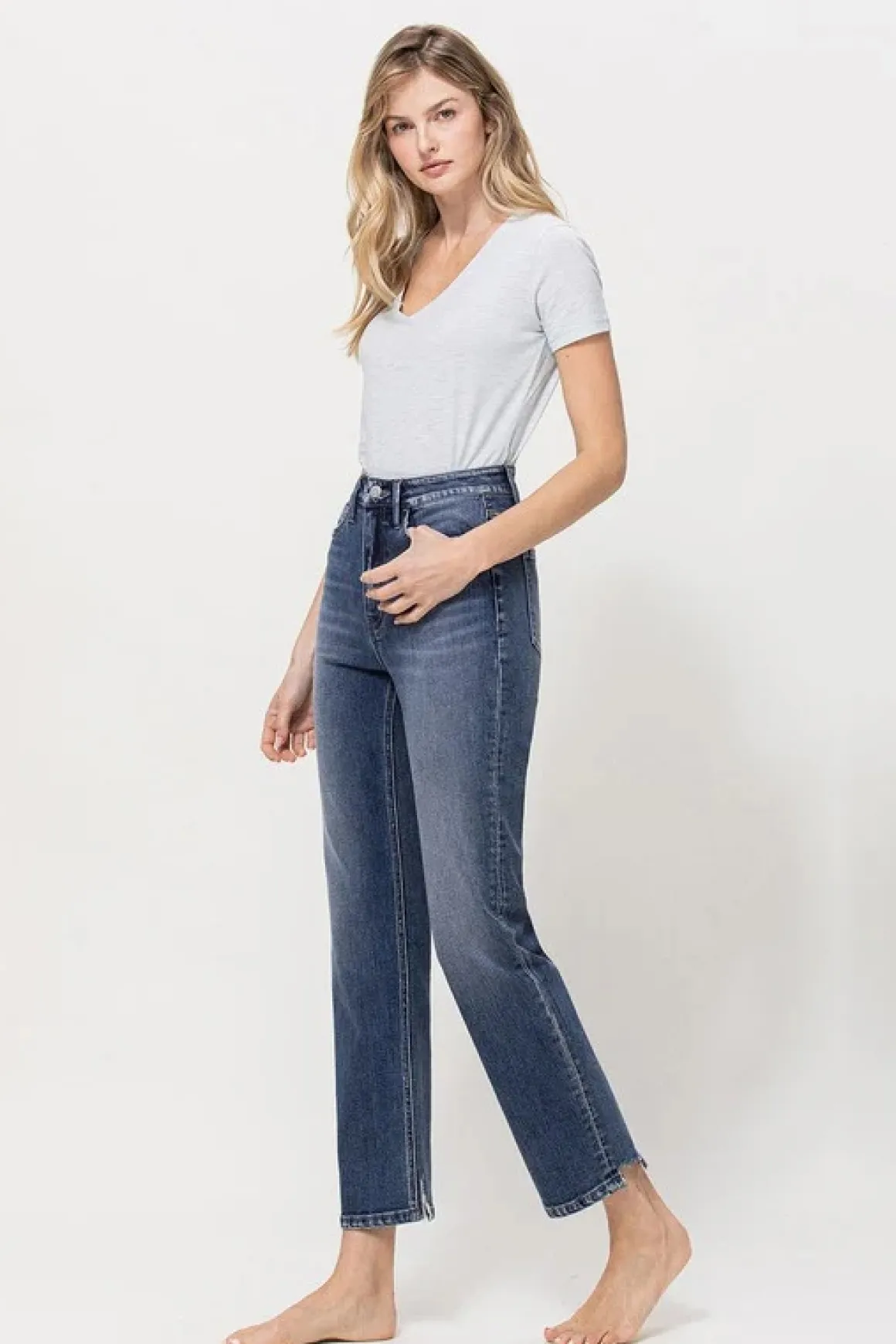 distressed_high_rise_ankl_18.webp Distressed High Rise Ankle Jeans *Online Only*